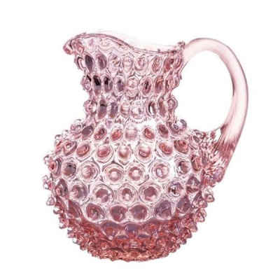 KLIMCHI Karaffe Studio kleine Karaffe Hobnail Rosaline (500ml)