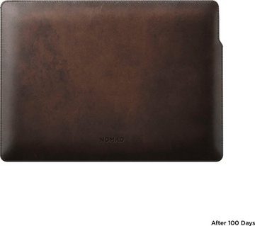 Nomad Laptop-Hülle MacBook Pro Sleeve Rustic Brown Leather 13-Inch 33 cm (13 Zoll)