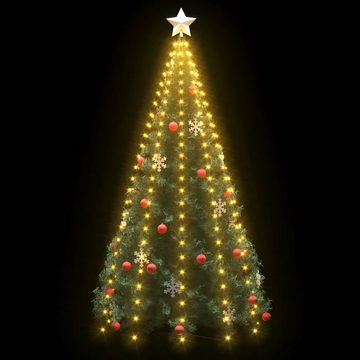 vidaXL Lichterkette Weihnachtsbaum-Lichternetz mit 250 LEDs 250 cm
