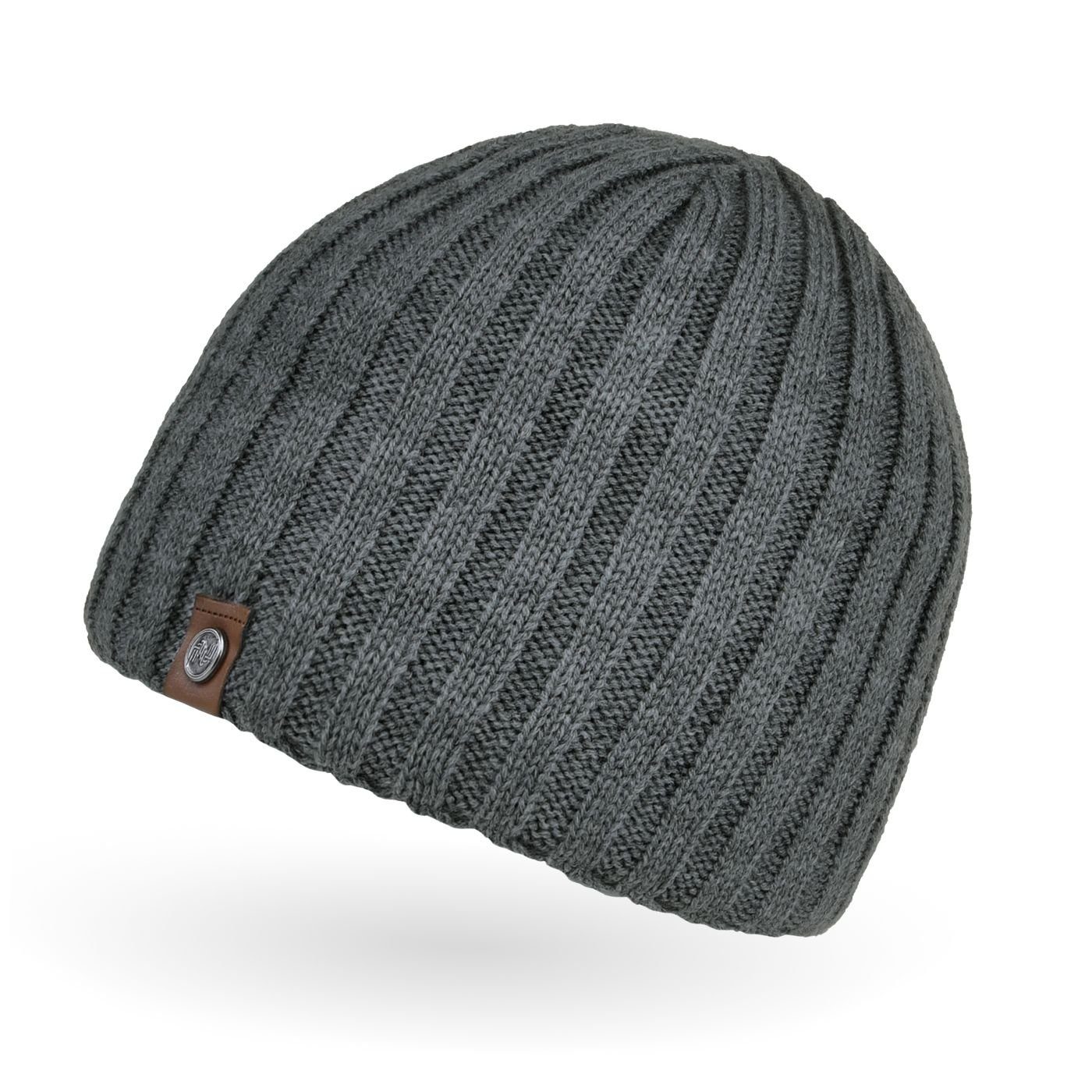Neverless Strickmütze Herren Beanie Wintermütze Strickmütze Rippstrick günstig online kaufen
