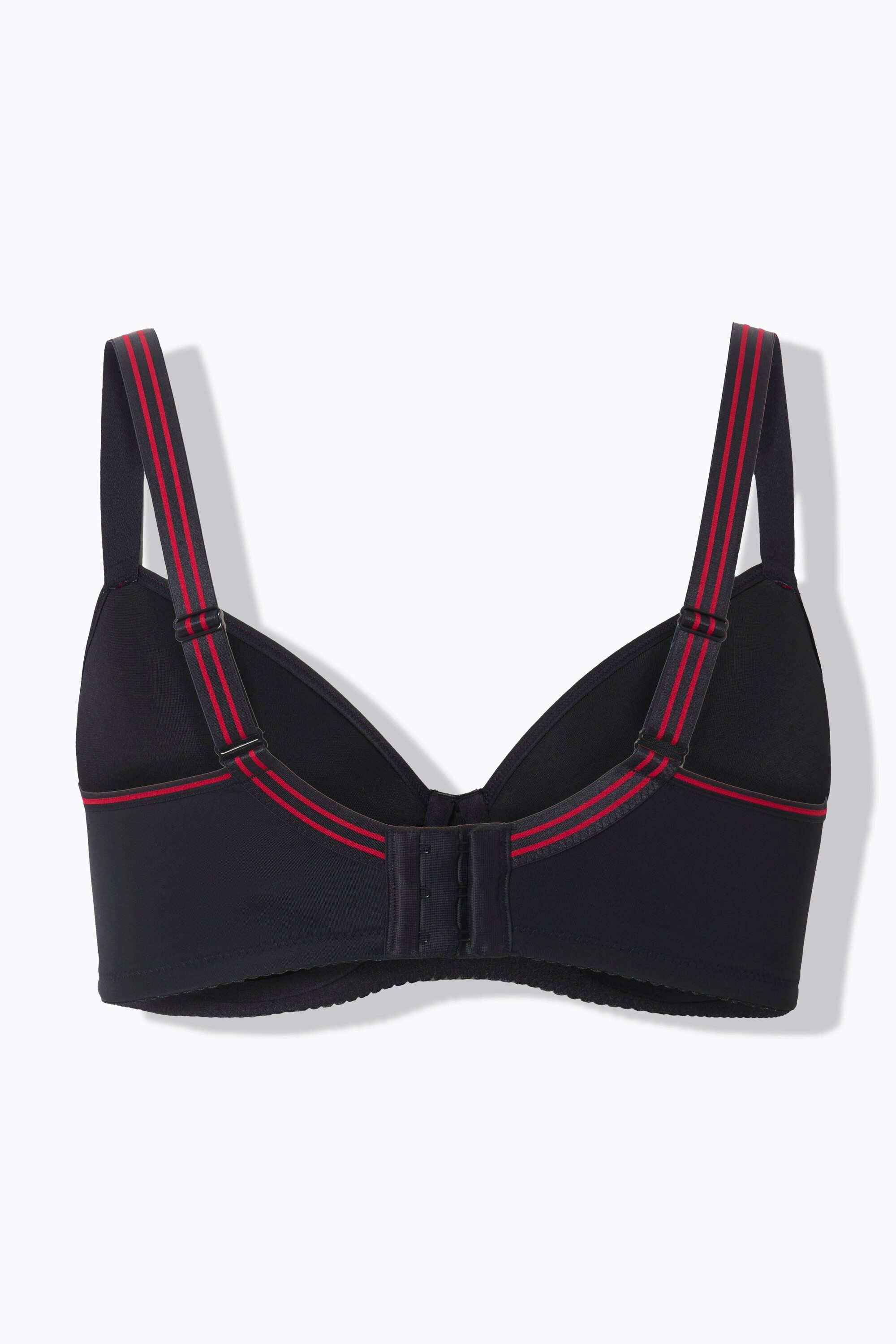 Ulla Popken Bügel-BH Bügel-BH Jacquard-Muster Spacer-Schale