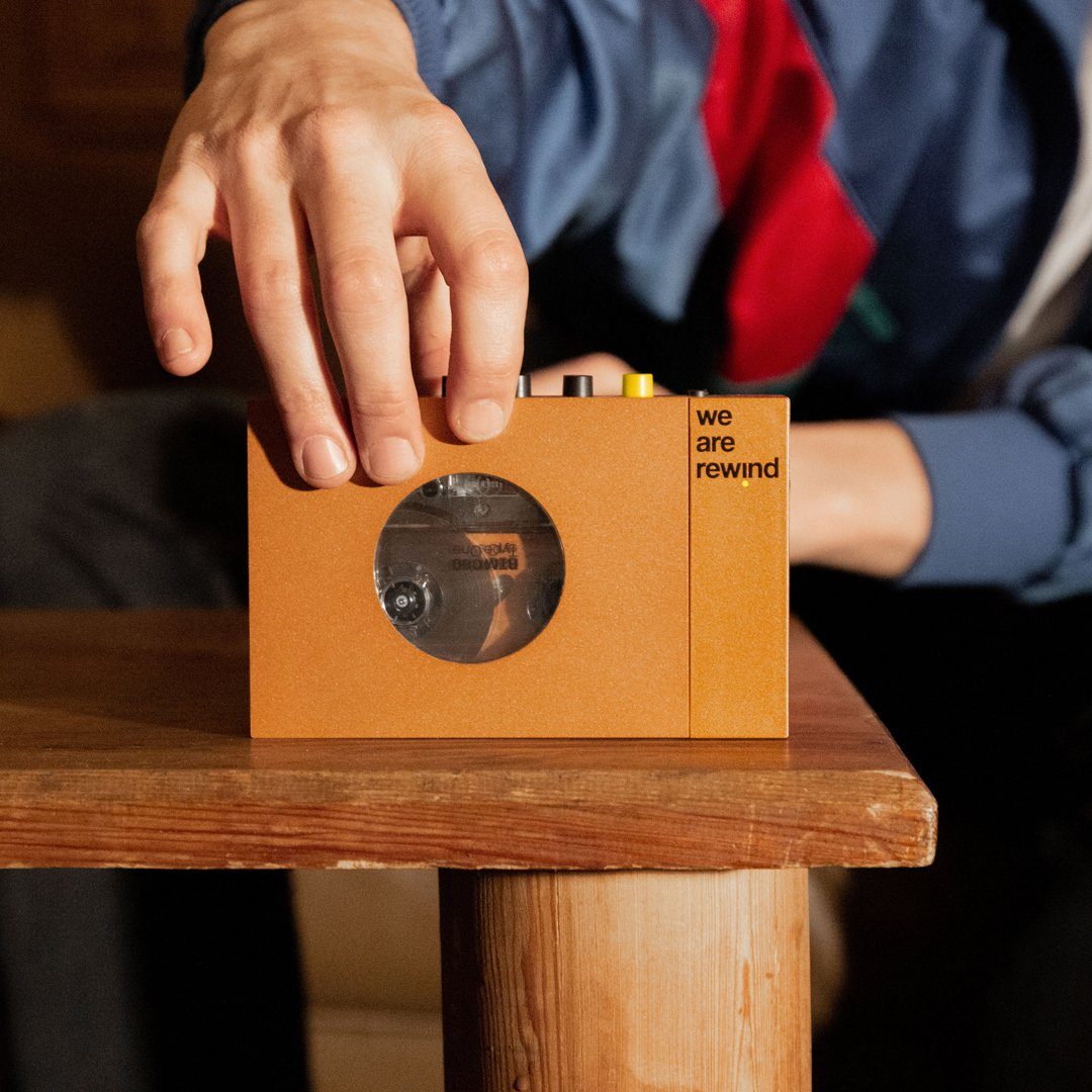 We Are Rewind Portable Bluetooth Cassette Player Kassetten Player – Bild 4 von 5