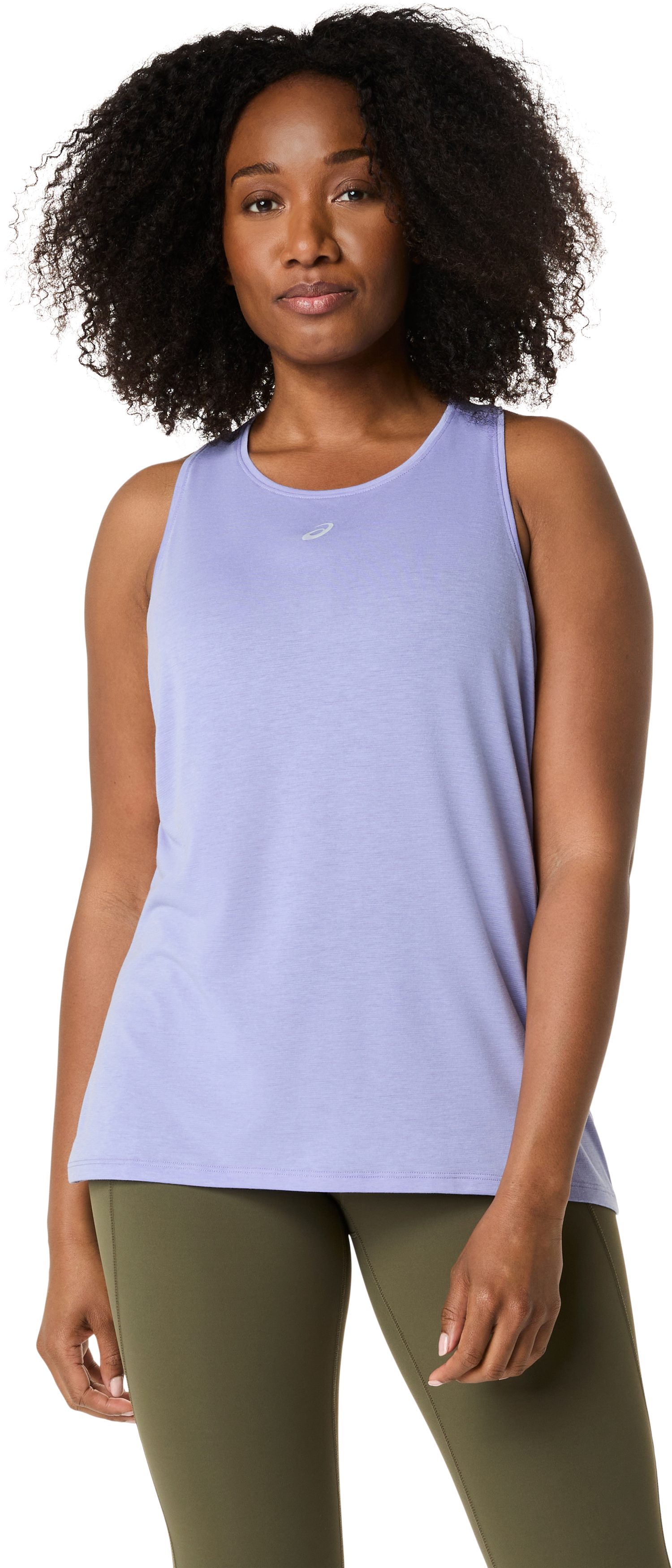 Asics Lauftop NAGINO RUN ADJUSTABLE TANK gerade geschnitten, leichtes Material, weiches Gewebe