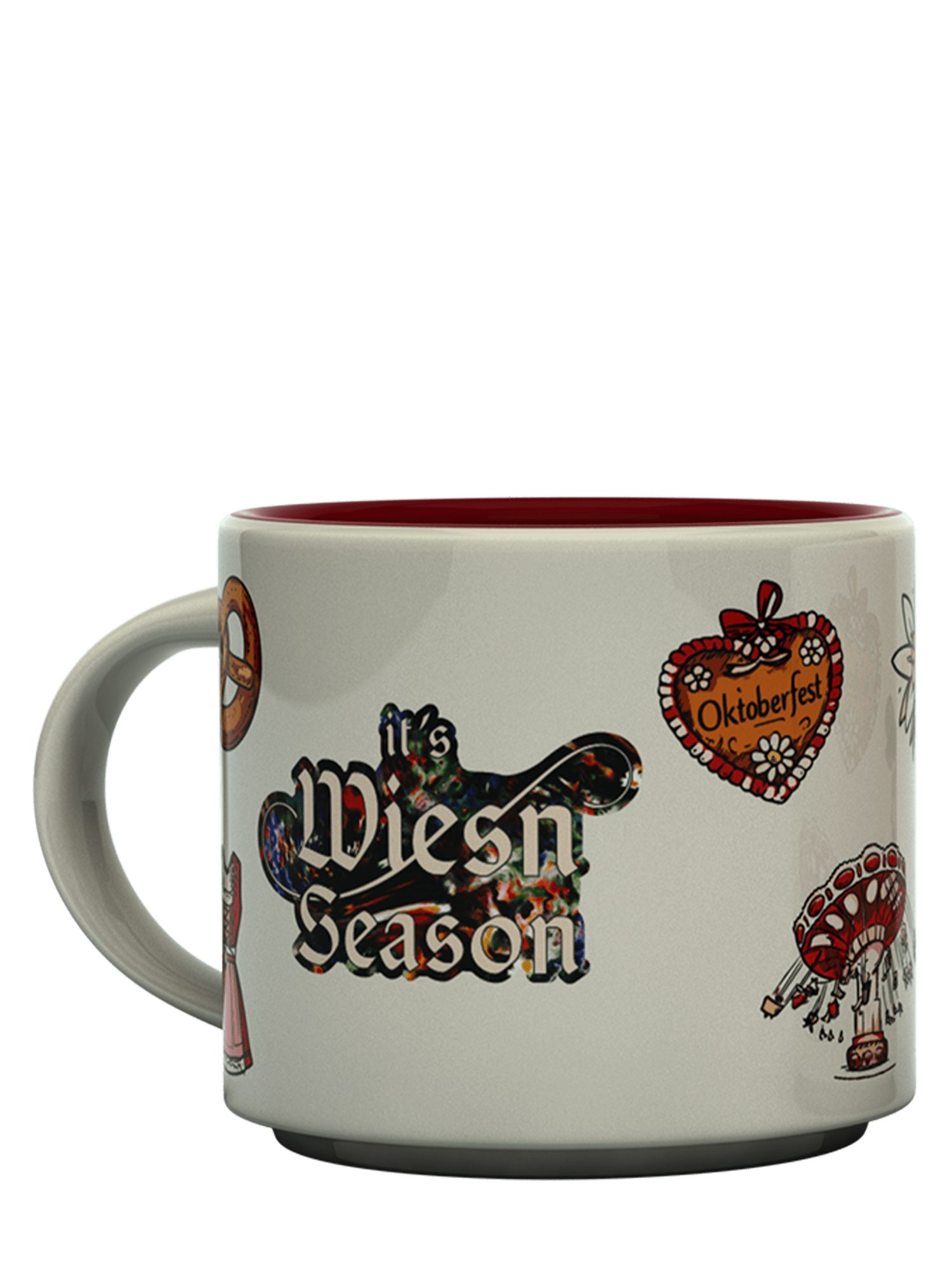 FC Bayern München Tasse FC Bayern München I Tasse Oktoberfest™ 0,4 l I Mehrfarbig, Keramik