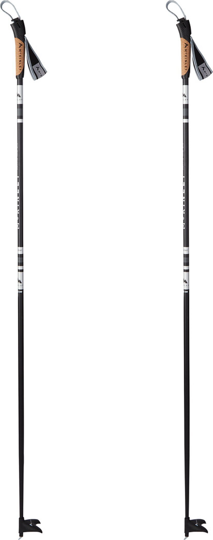 McKINLEY Langlaufski Ux.-LL-Skistock ACTIVE ALU 2.0 BLACK/SILVER/ANTHRAC