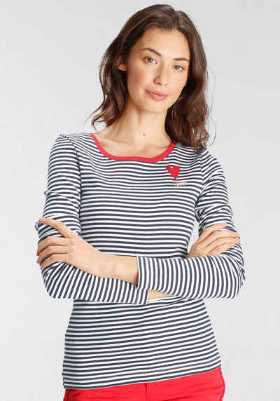 OTTO online gestreifte für | Damen kaufen Langarmshirts Bunte