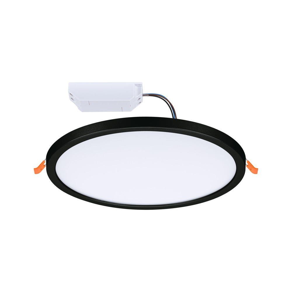 Paulmann Wandleuchte LED Panel Areo in Schwarz 16W 1500lm IP44, keine  Angabe, Leuchtmittel enthalten: Ja, fest verbaut, LED, warmweiss bis 4000,  LED Panele, Schutzart: IP44, Lichtaustritt: unten