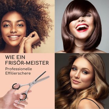 blumfeldt Universalschere Visionaire Premium Haarschneideschere, (Packung)