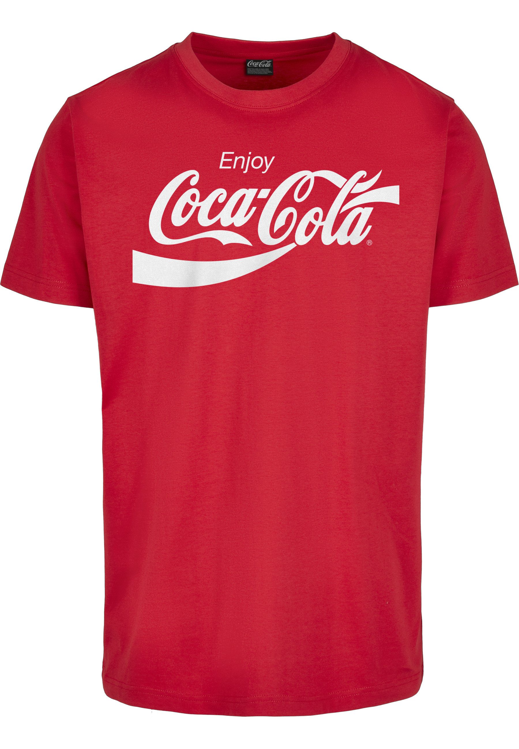 Merchcode T-Shirt Merchcode Herren Coca Cola Logo Tee (1-tlg)