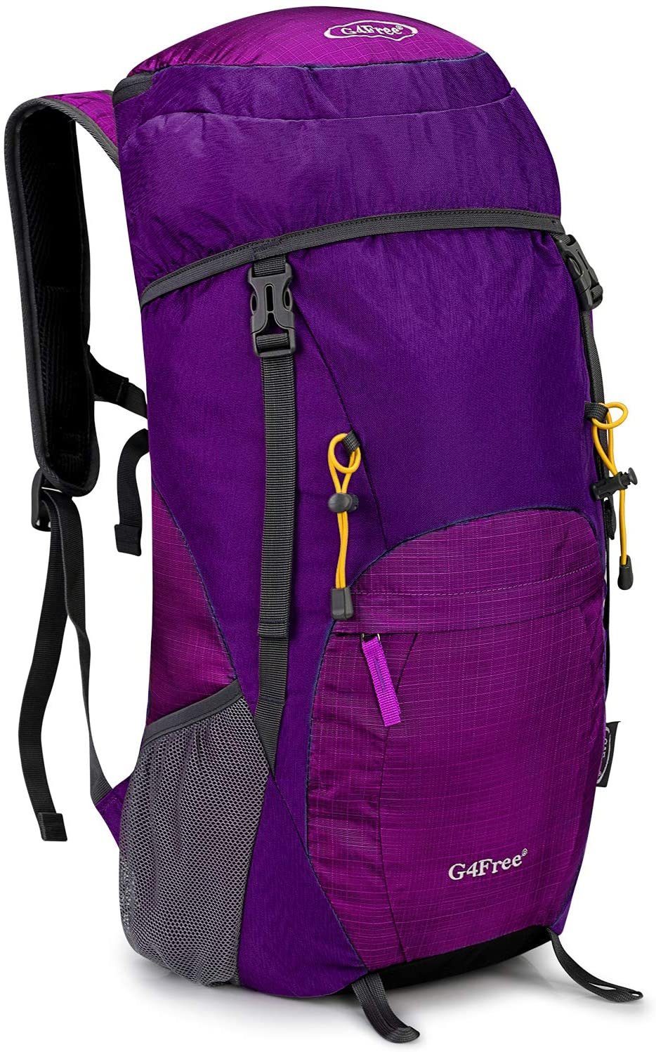 Wanderrucksack, Ultraleicht Lila L Wanderrucksack Unisex G4Free Faltbarer 35