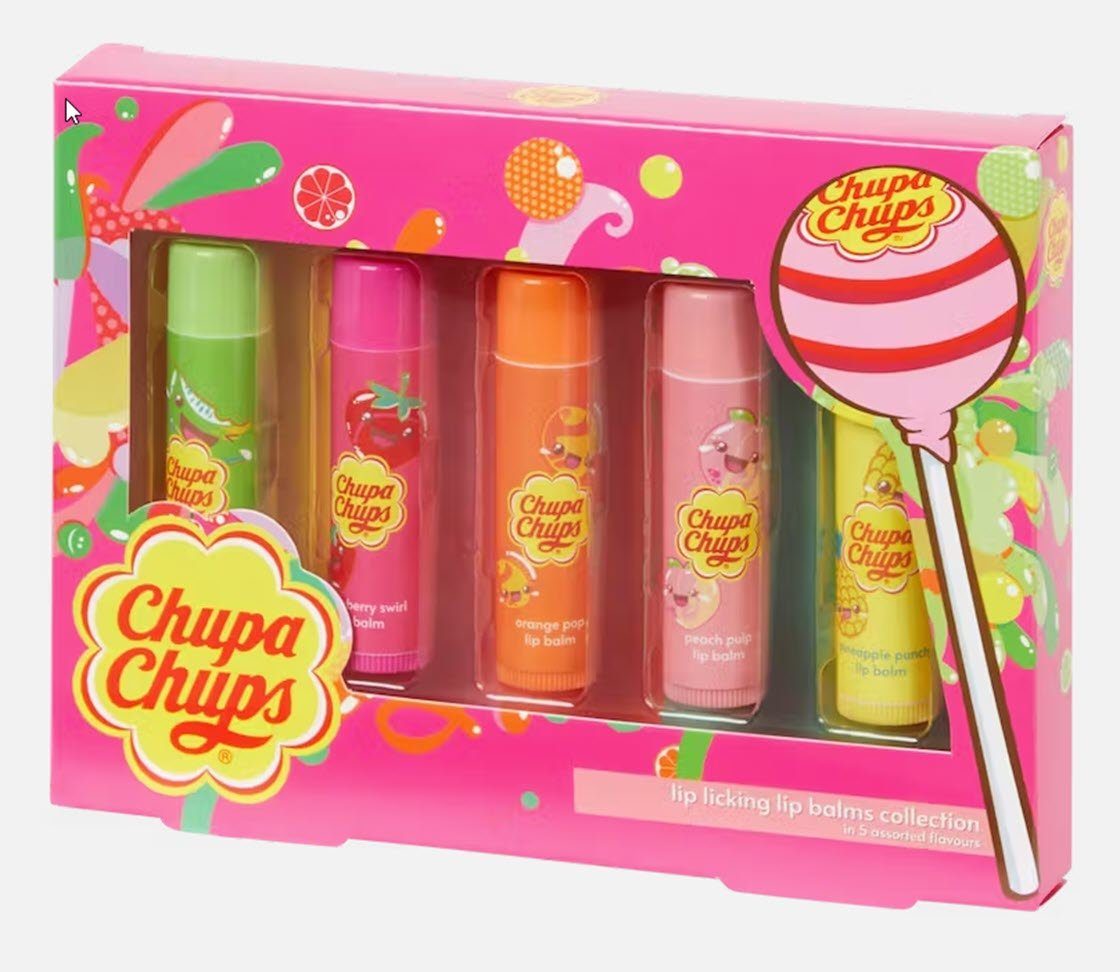 Spectrum Lippenbalsam Chupa Chups Lippenbalsam 5 Stück, 5-tlg.