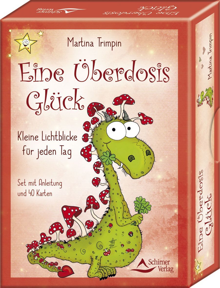 Ratgeber Eine Überdosis Glück – Kleine Lichtblicke für jeden Tag Set mit Anleit Martina Trimpin