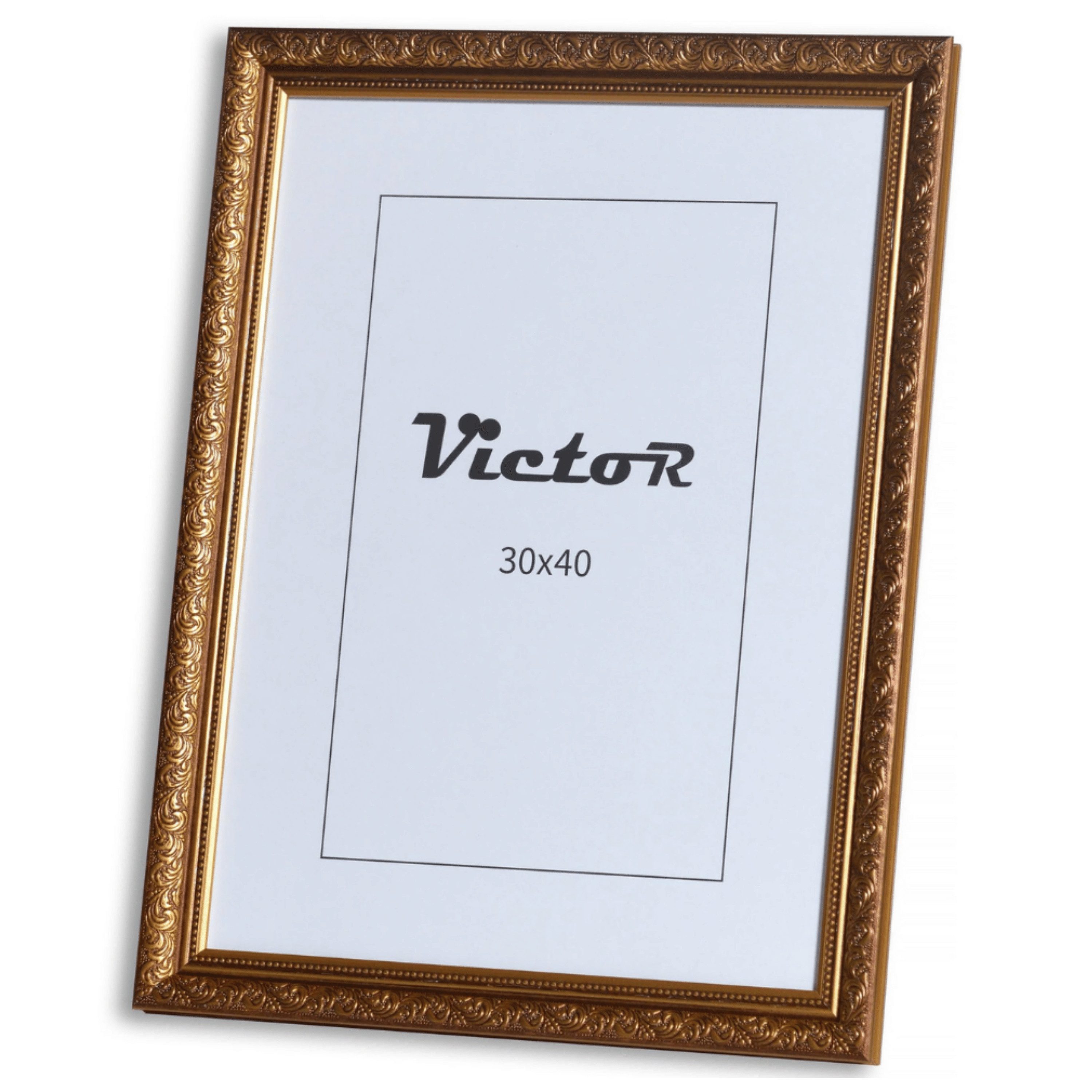 Victor (Zenith) Bilderrahmen Rubens, Bilderrahmen 30x40 cm Braun Gold A3, B günstig online kaufen