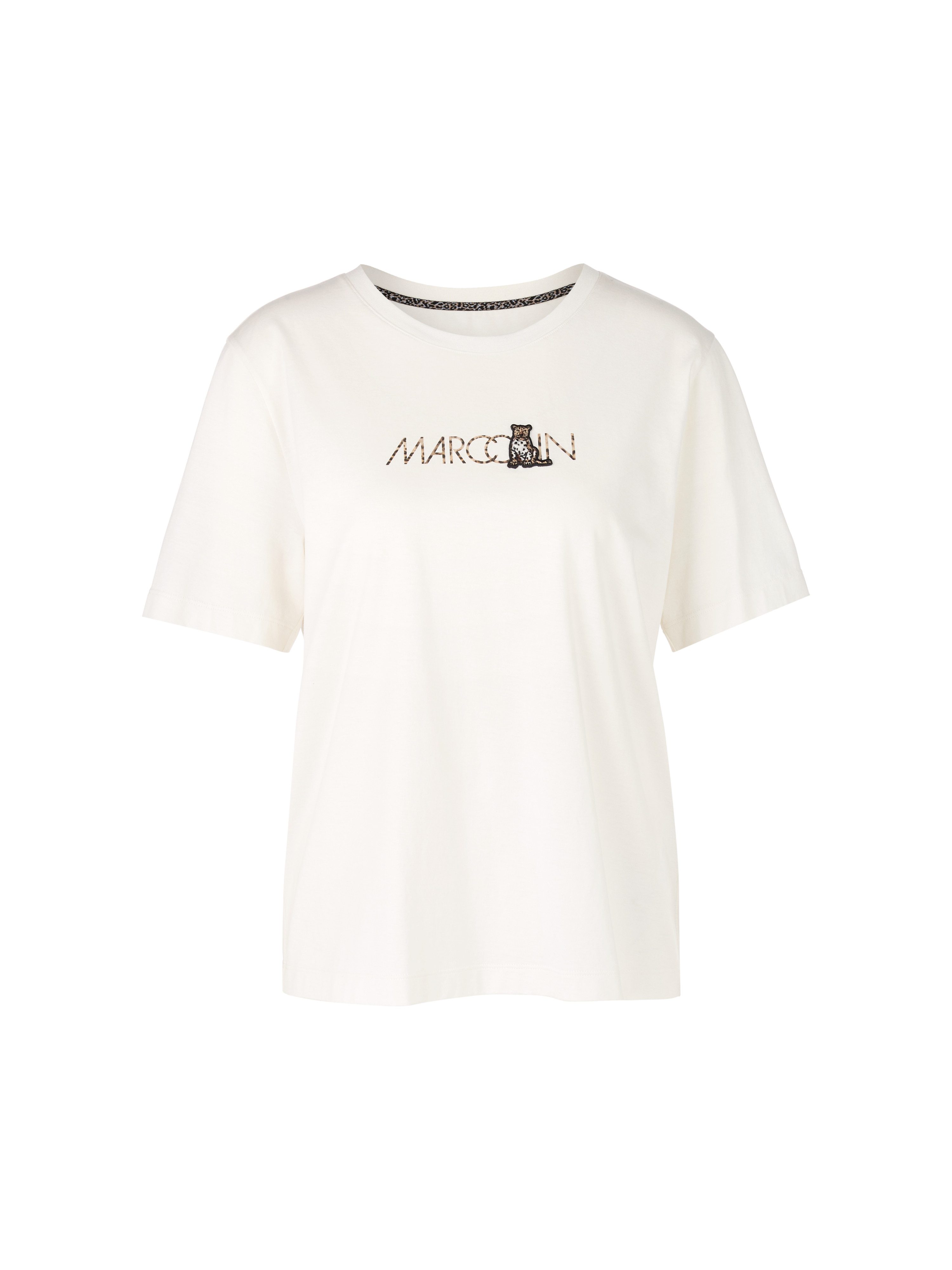 Marc Cain T-Shirt T-Shirt mit Leo-Motiv günstig online kaufen