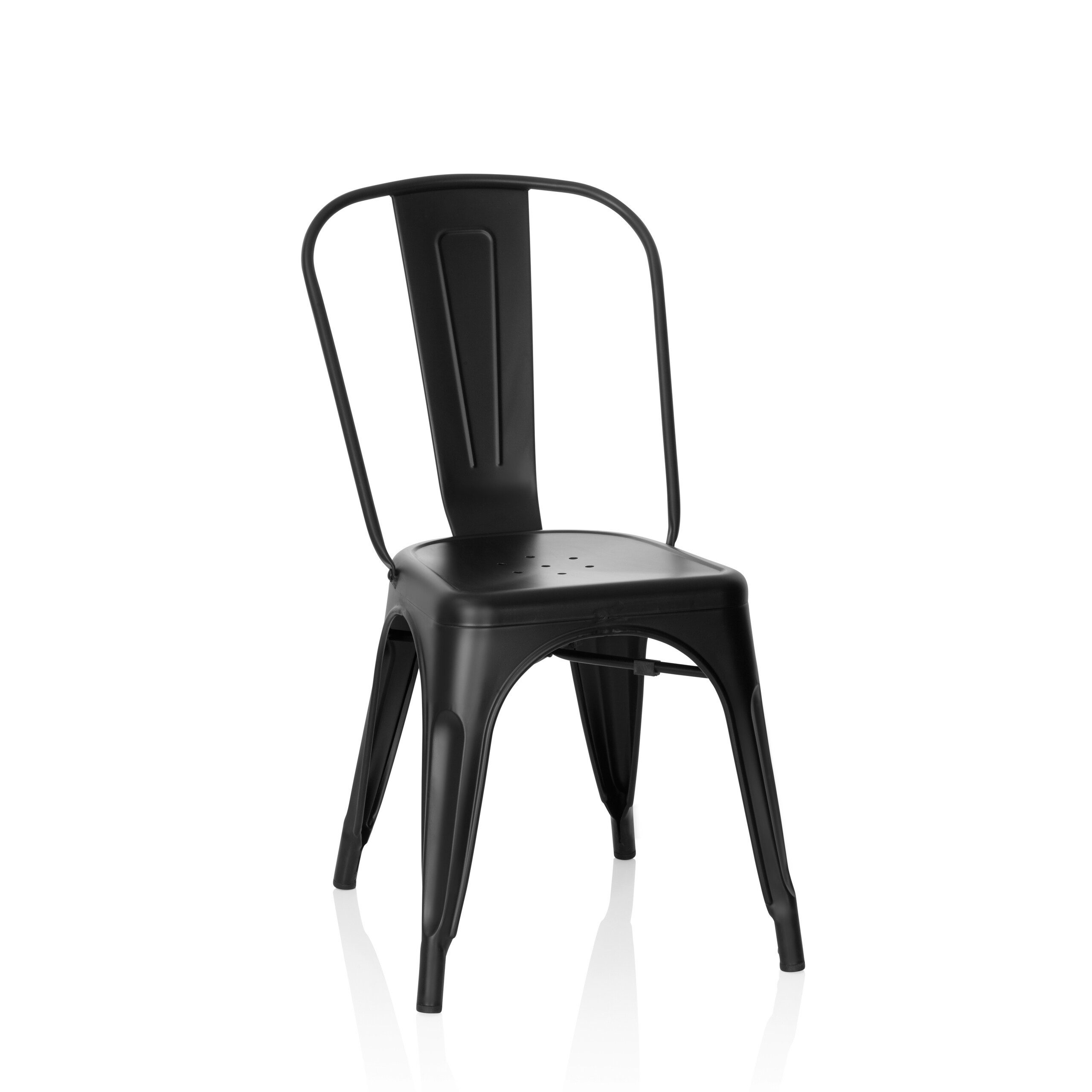 hjh OFFICE Esszimmerstuhl Bistrostuhl VANTAGGIO BRUSH günstig online kaufen