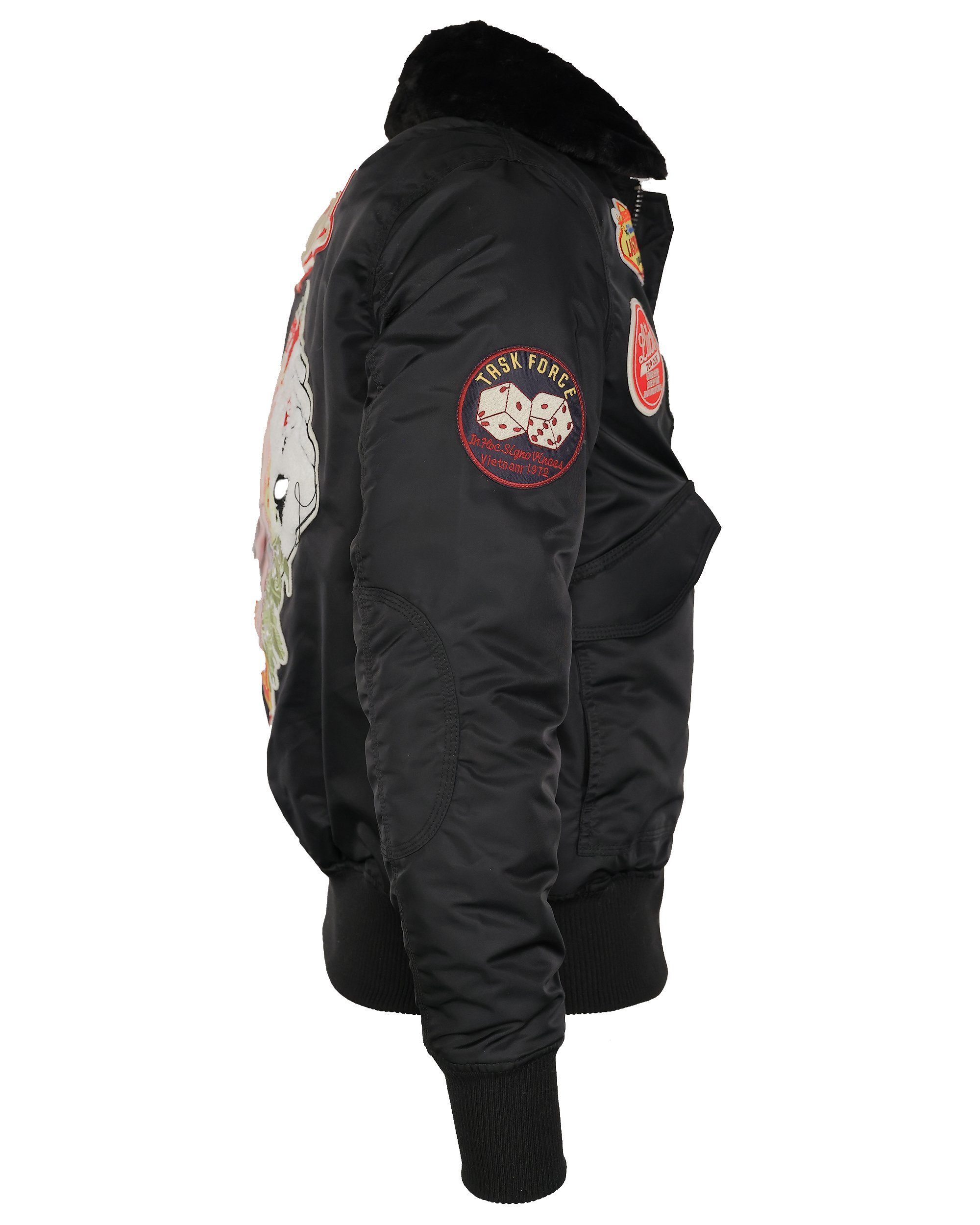 TG20213032 GUN TOP Bomberjacke black