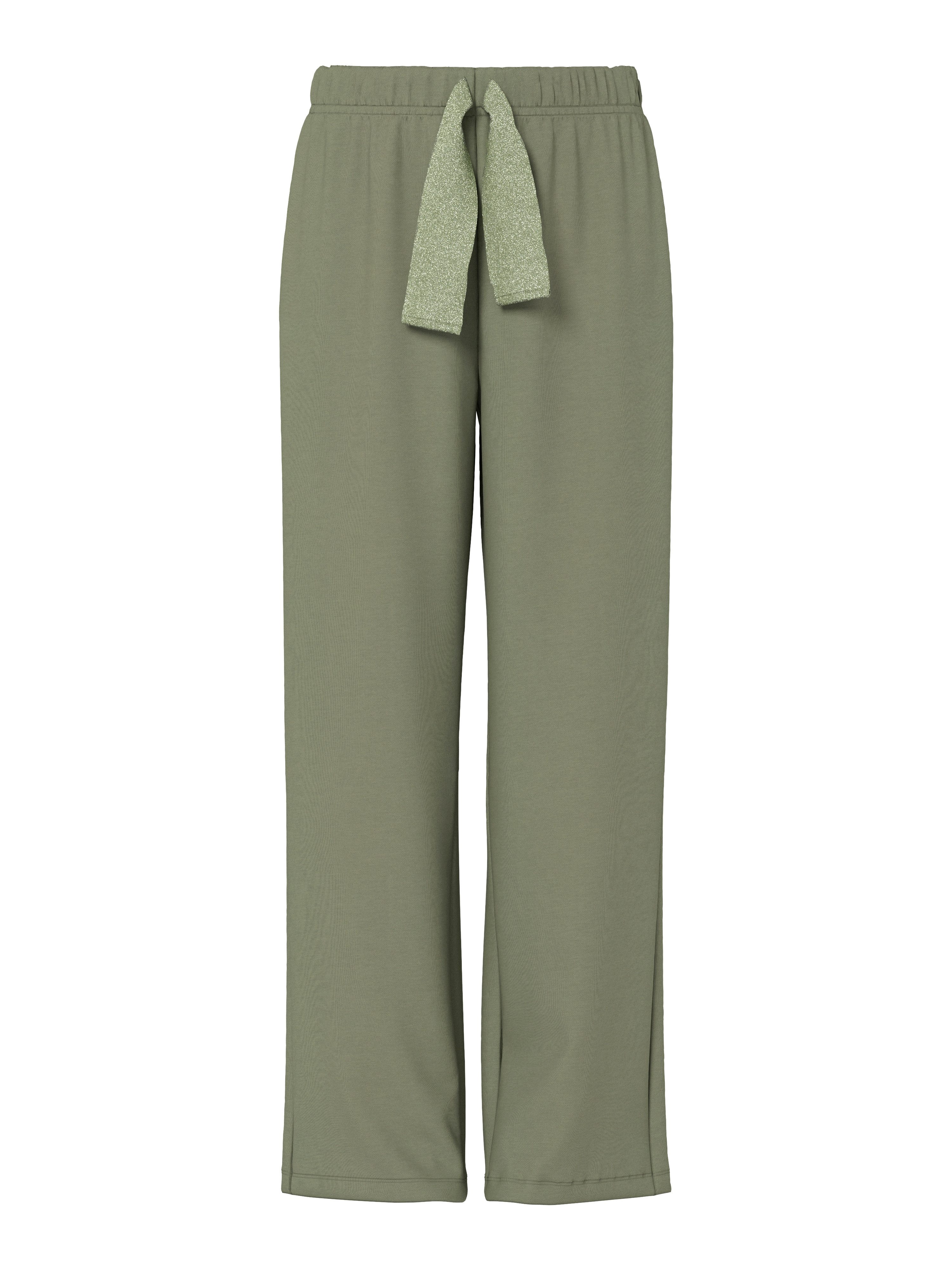 pieces Sweathose PCCHILLI WIDE GLITTER SWEAT PANT NOOS BC Baumwollmischung
