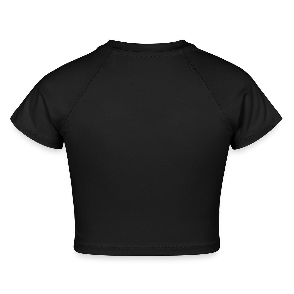 Spreadshirt T-Shirt Schlager Kostüm, Karneval Crop Top (1-tlg) – Bild 4 von 5