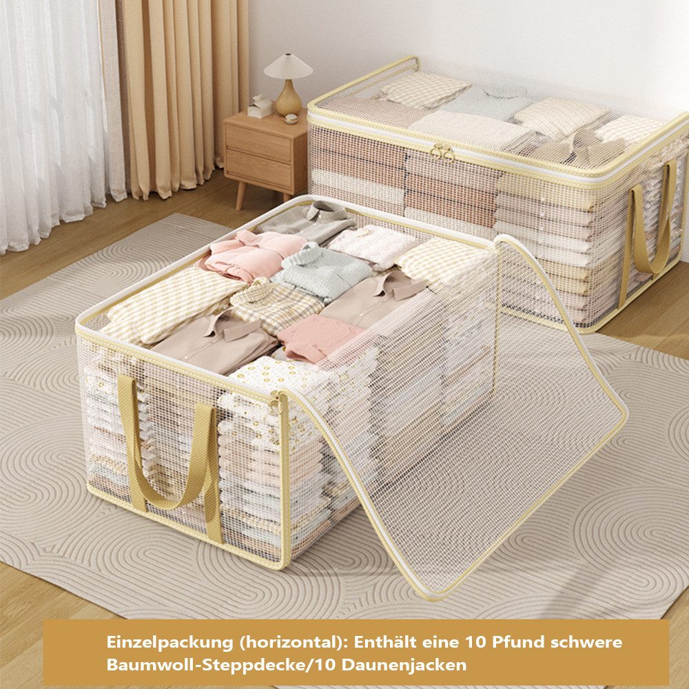 Agger Aufbewahrungsdose Aufbewahrungstasche mit Deckel, Kleiderschrank Organizer – Bild 2 von 3