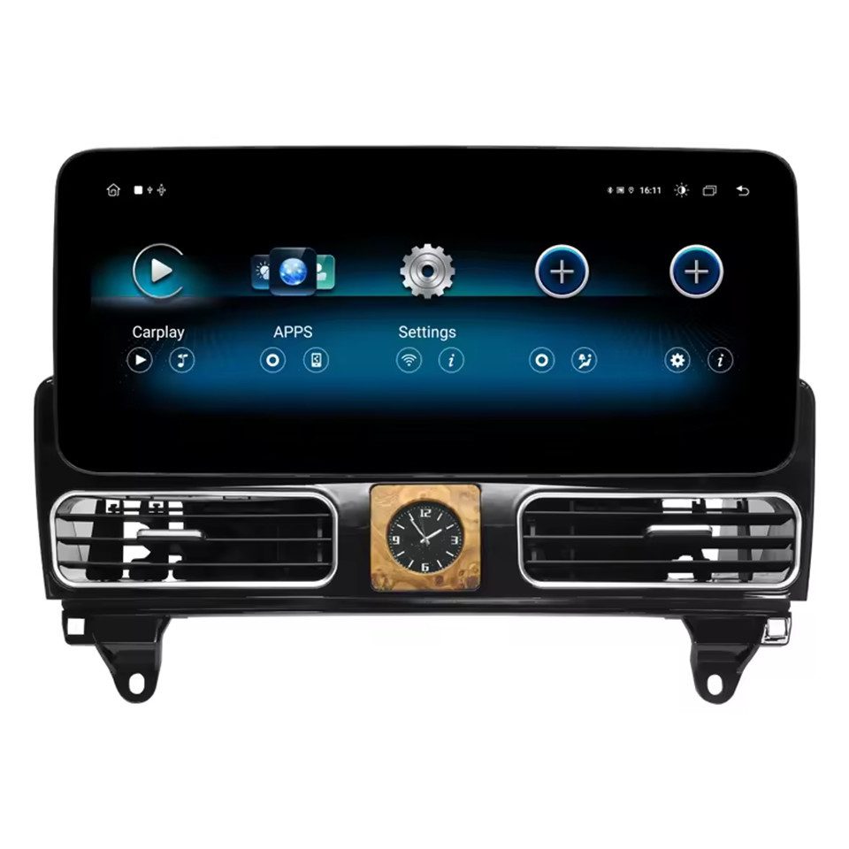 GABITECH Android 14 Autoradio für Mercedes Benz ML W166 / GL X166 GPS NTG4.5 Autoradio (FM / AM-Radio, RDS, DAB+ Optional, 12.3 zoll. Baujahr 2012-2016. Drahtloses Carplay und Android Auto)
