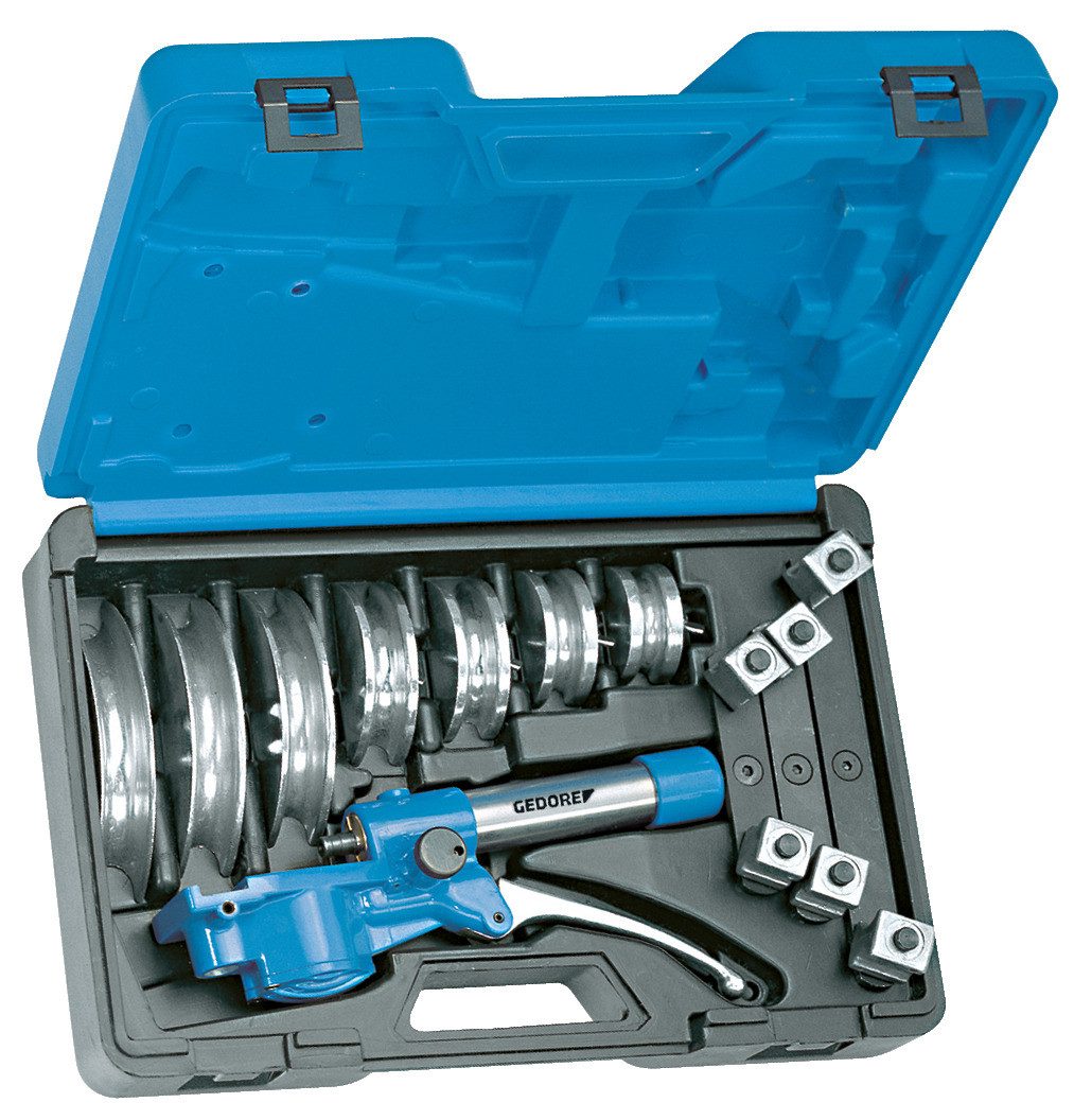 Gedore Brecheisen 245610 Handrohrbieger-Satz, hydraulisch, 8-teilig