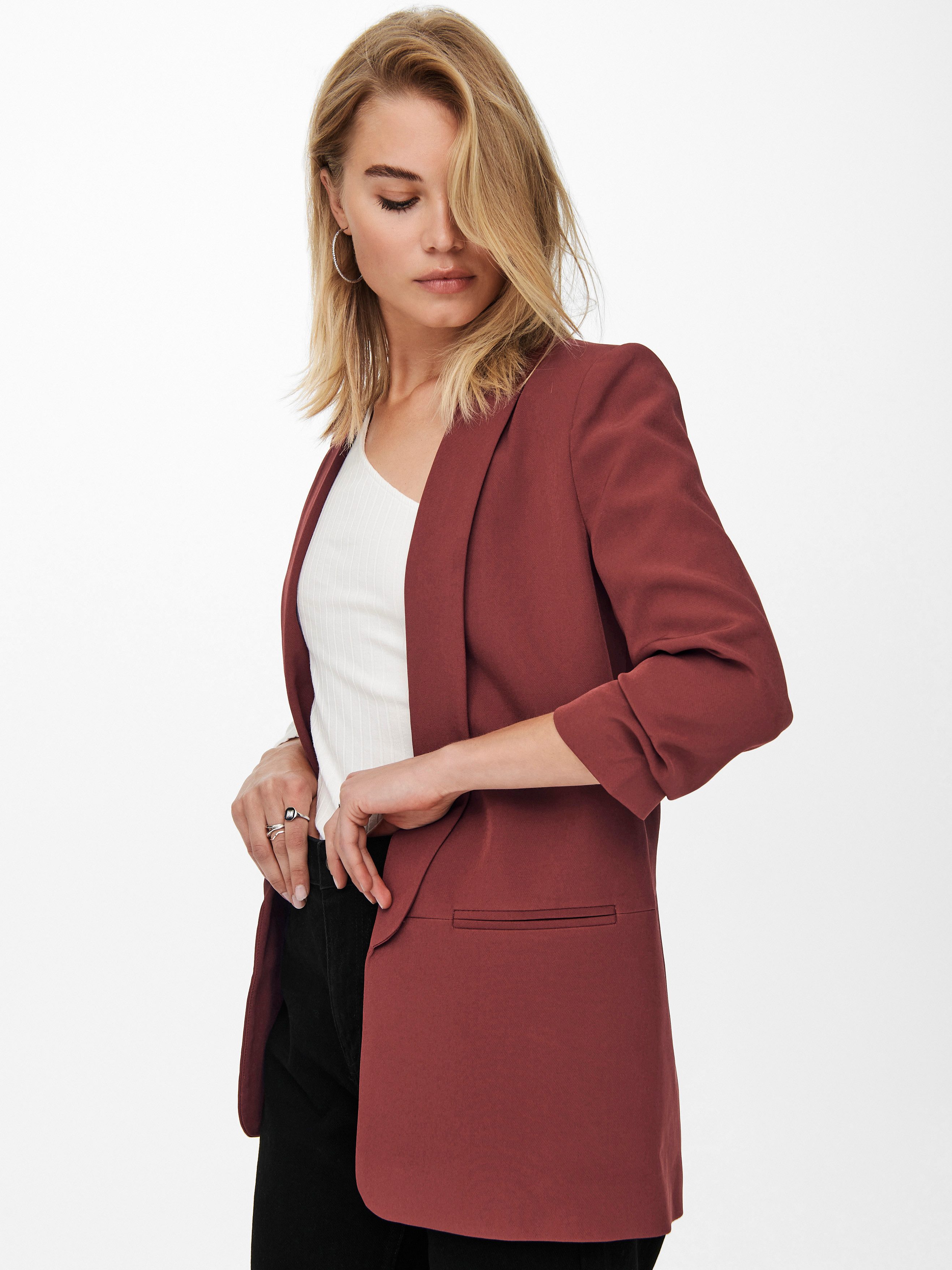 ONLY Kurzblazer ONLELLY 3/4 LIFE BLAZER TLR NOOS mit 3/4 Ärmel günstig online kaufen