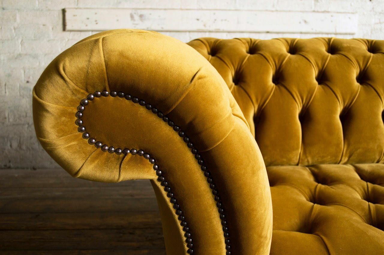 Couch JVmoebel Design Luxus Sitz Chesterfield Polster Chesterfield-Sofa, Sofa