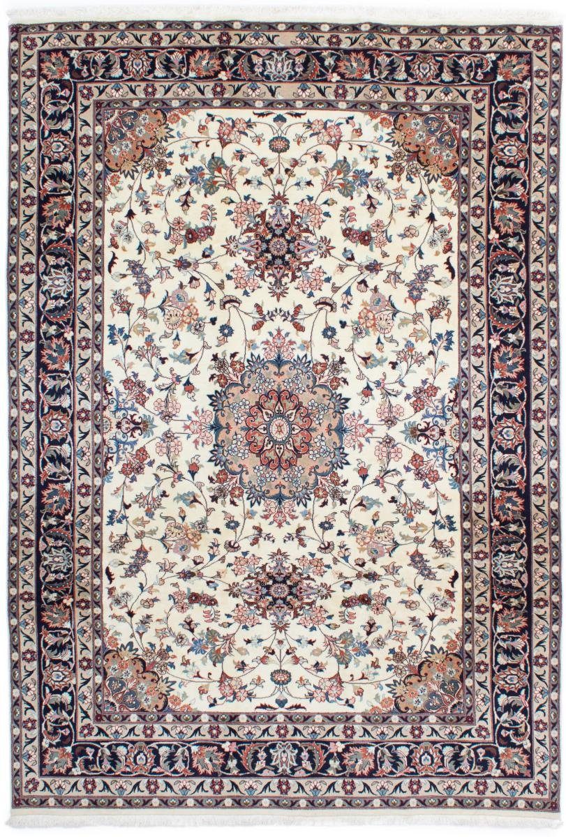 Orientteppich Mashhad 201x287 / Trading, Höhe: Handgeknüpfter rechteckig, Orientteppich mm Nain Perserteppich, 12