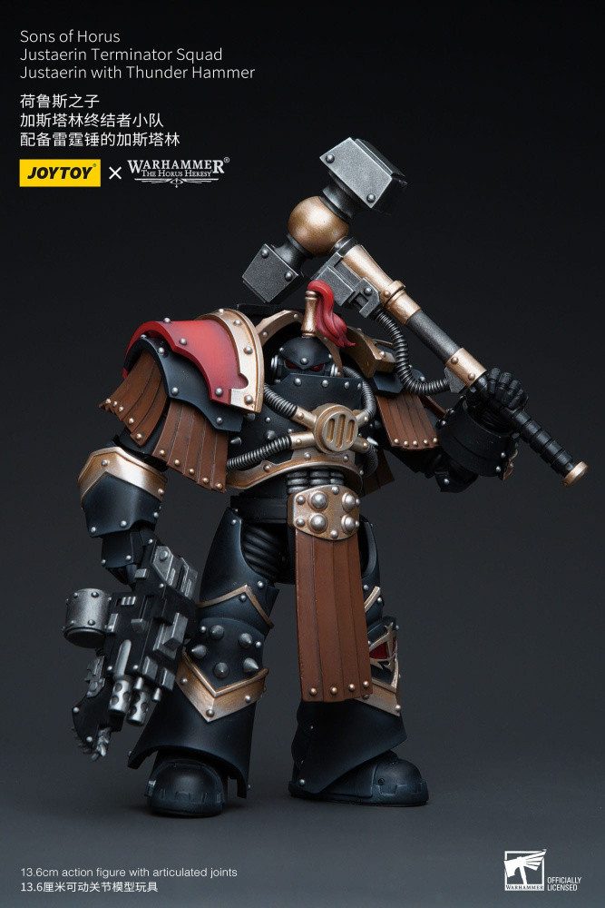 Joy Toy (CN) Actionfigur Warhammer The Horus Heresy Actionfigur 1/18 Sons of Horus Justaerin Te