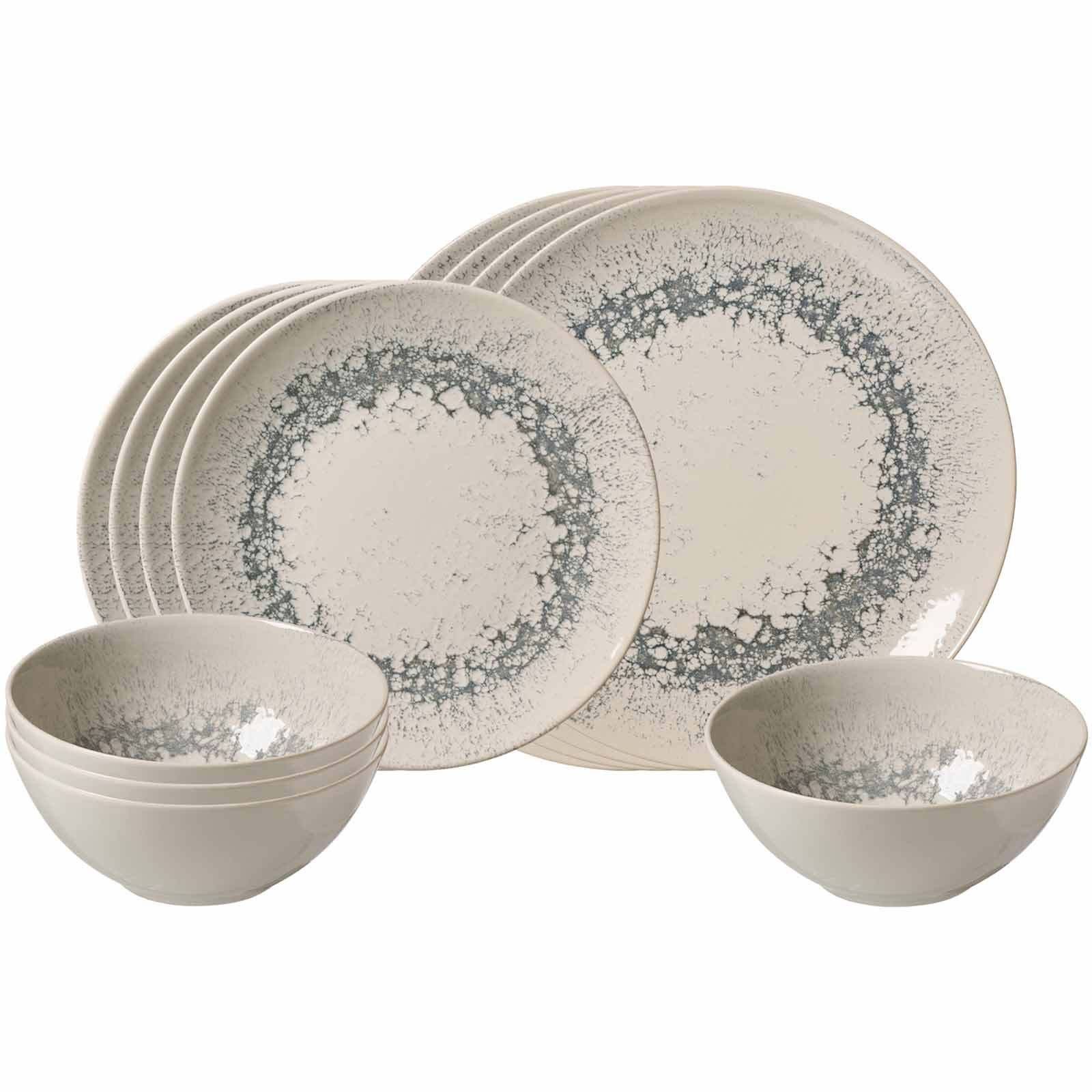 Ritzenhoff & Breker Kombiservice Cecina Basic-Set 12er Set (12-tlg), 4 Personen, Steinzeug