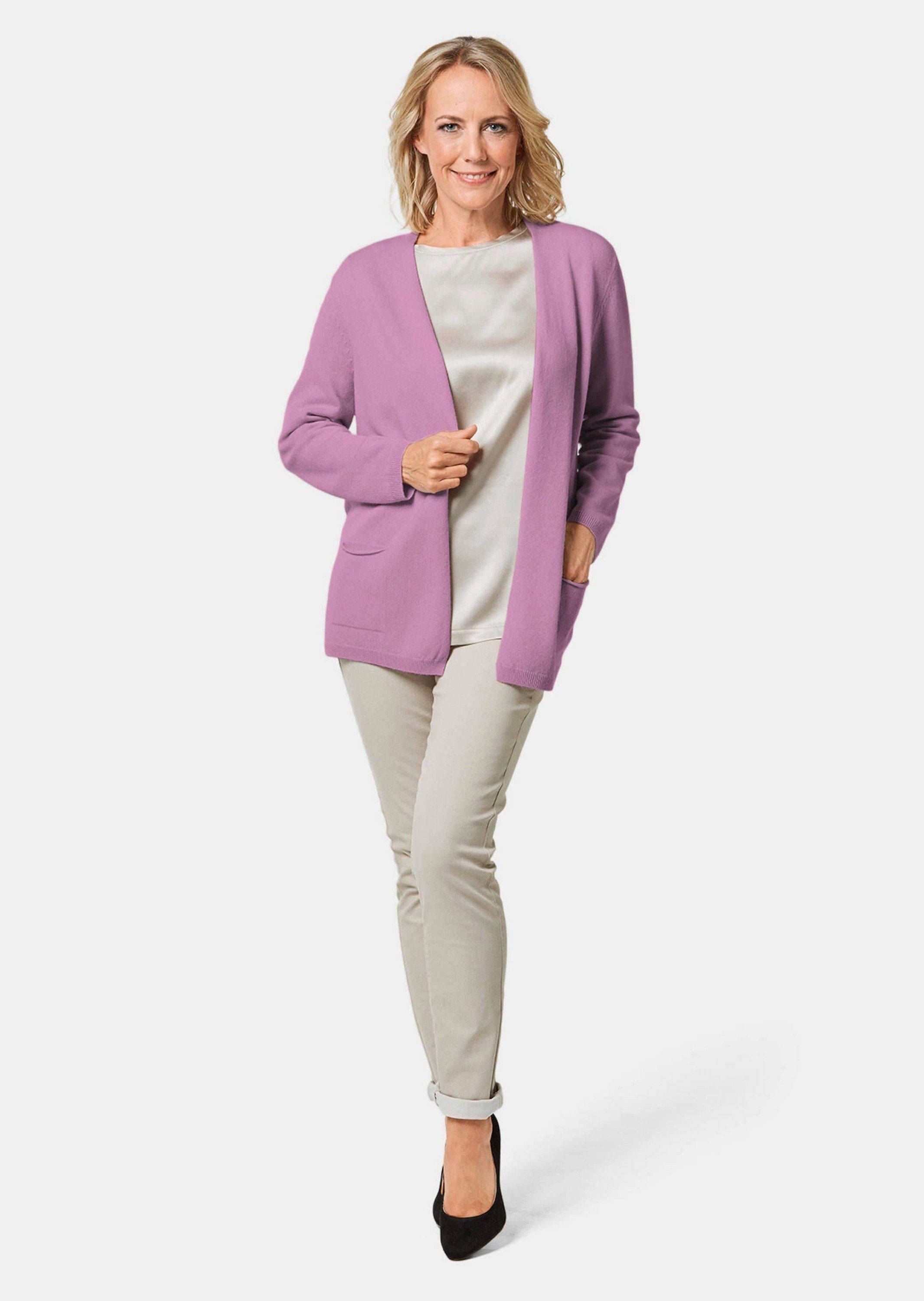 GOLDNER Kaschmirpullover Kaschmir-Longstrickjacke günstig online kaufen