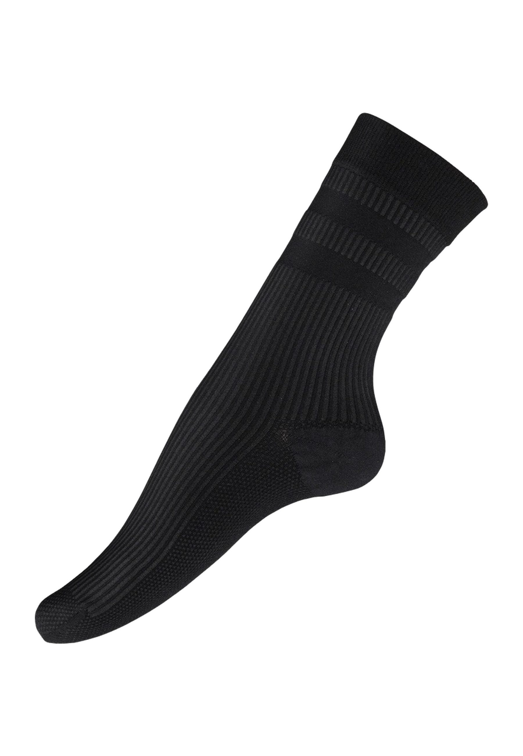 ITEM m6 Sneakersocken Conscious Ribbed Hightech-Kompression, Mid-Cut, kein Verrutschen, nachhaltig, langlebig