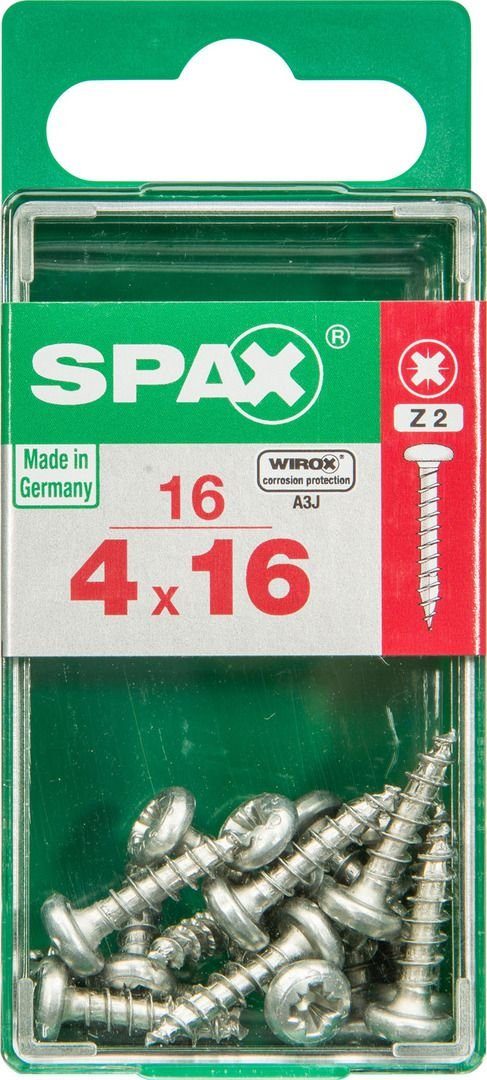 16 Spax Holzbauschraube - 4.0 mm 20 Universalschrauben x TX SPAX 16