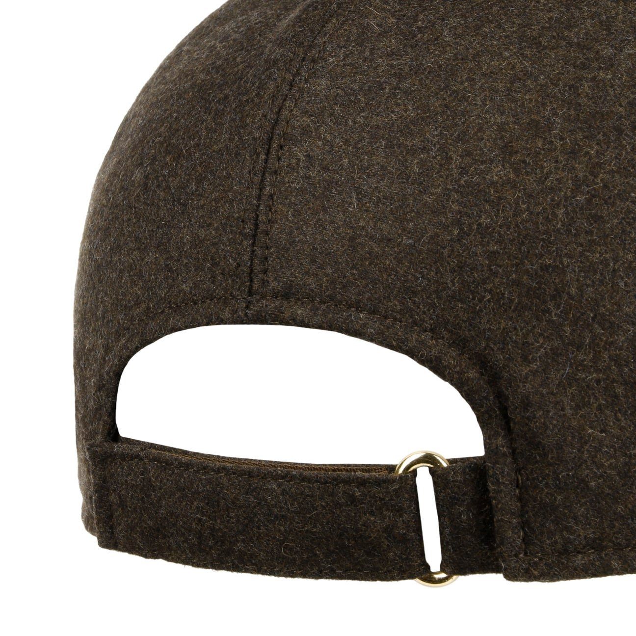 Borsalino Baseball Cap (1-St) Basecap Metallschnalle, Made in Italy