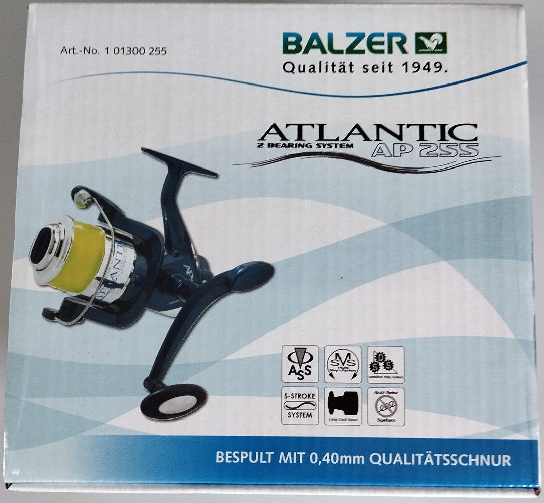 Balzer Stationärrolle Balzer Hecht- und Brandungsrolle Atlantic AP255), Balzer Hecht- und Brandungsrolle Atlantic AP255