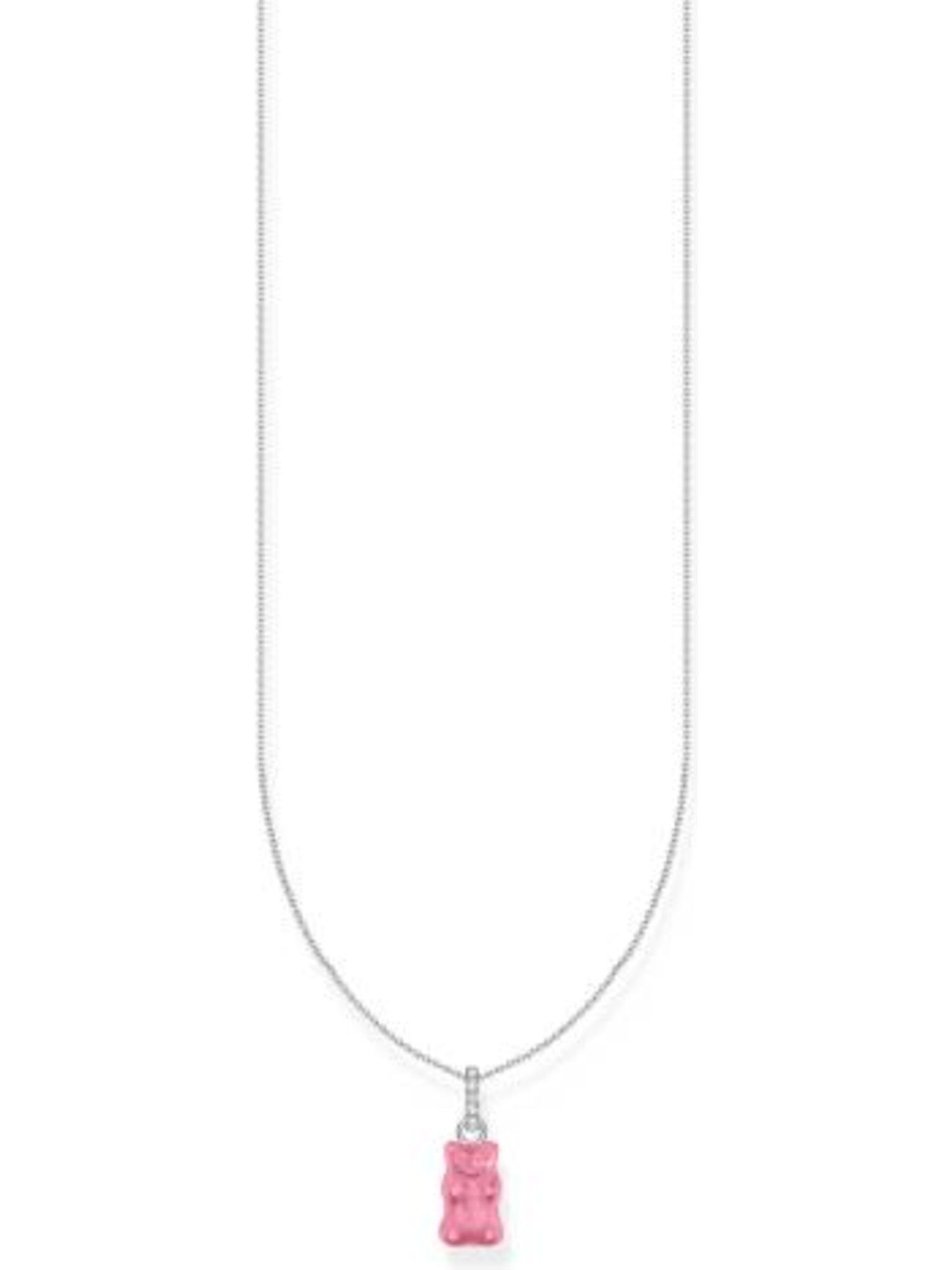 THOMAS SABO Silberkette Thomas Sabo Damen-Kette 925er Silber Gummibärchen