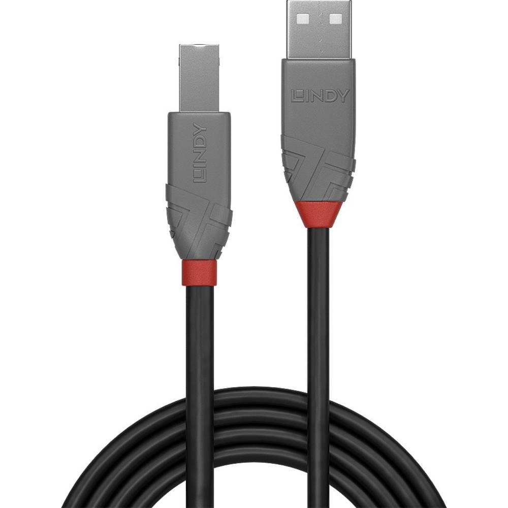 USB Kabel Lindy A USB-Kabel an B 2 Typ 7.5m