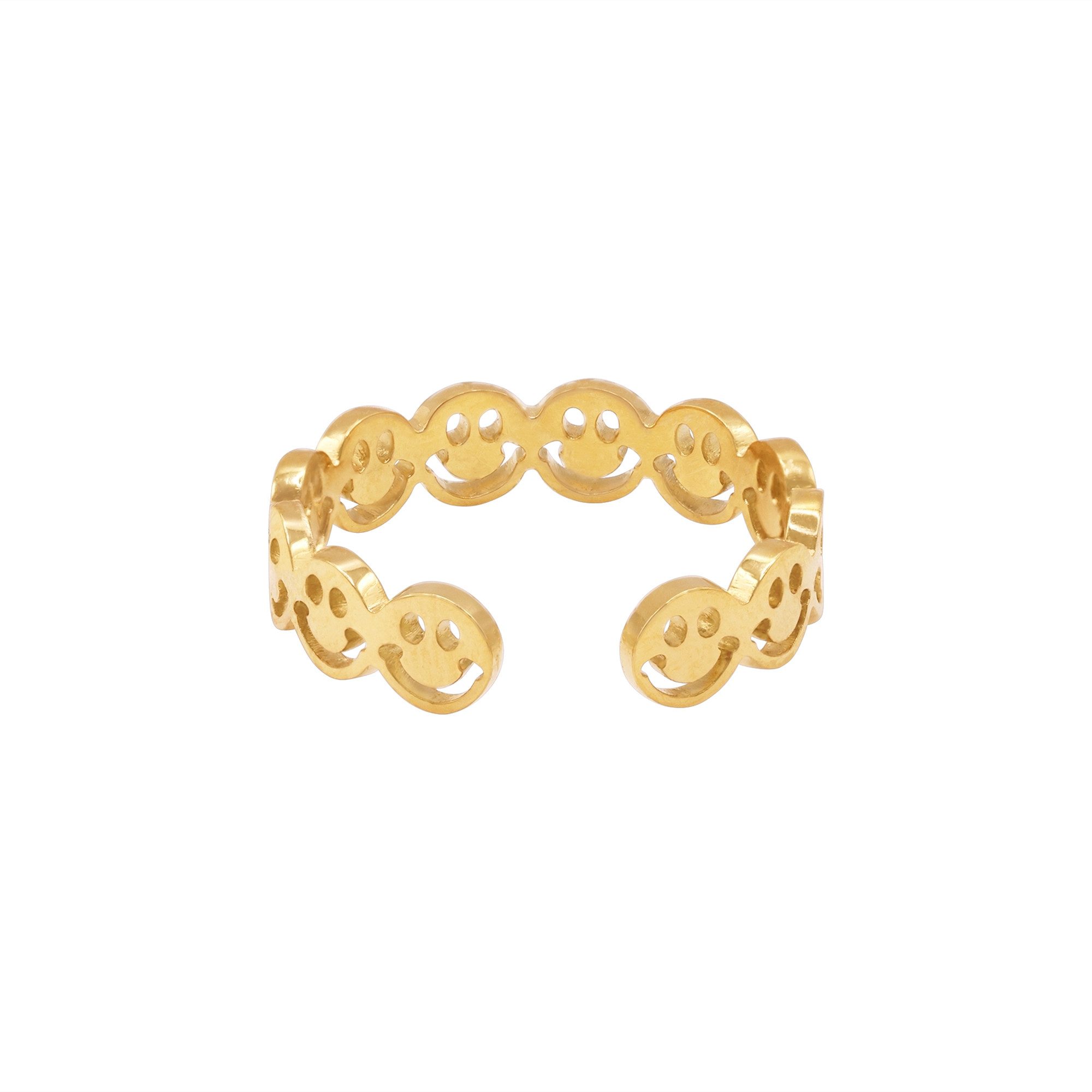 Fingerring Esmie goldfarben