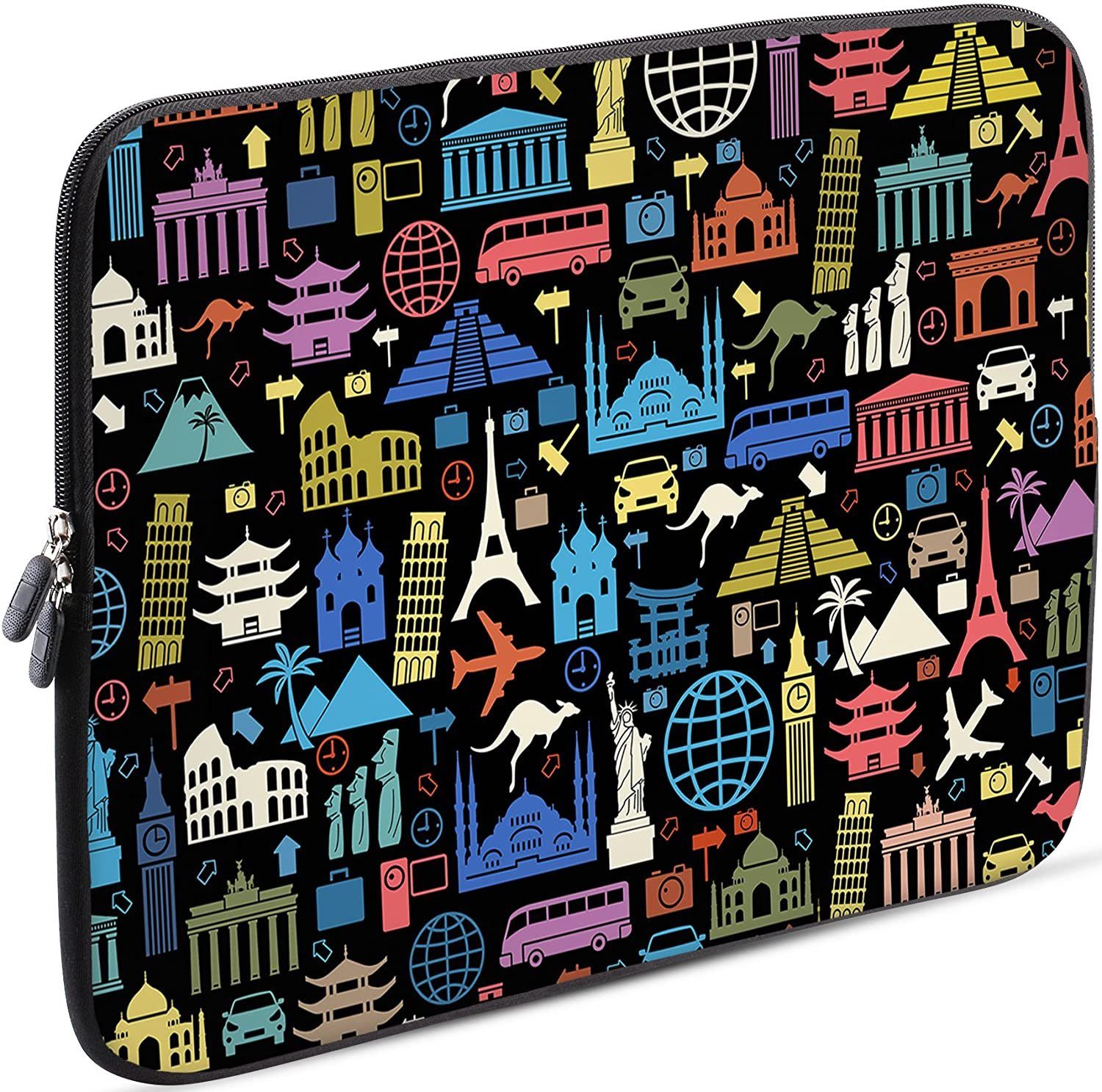 Loco Bird Laptop-Hülle für 10-10.1 Zoll - passend für Tablets bis 27 x 19,5 cm, Universal Tablet Schutzhülle - Hülle Sleeve Case Etui aus Neopren