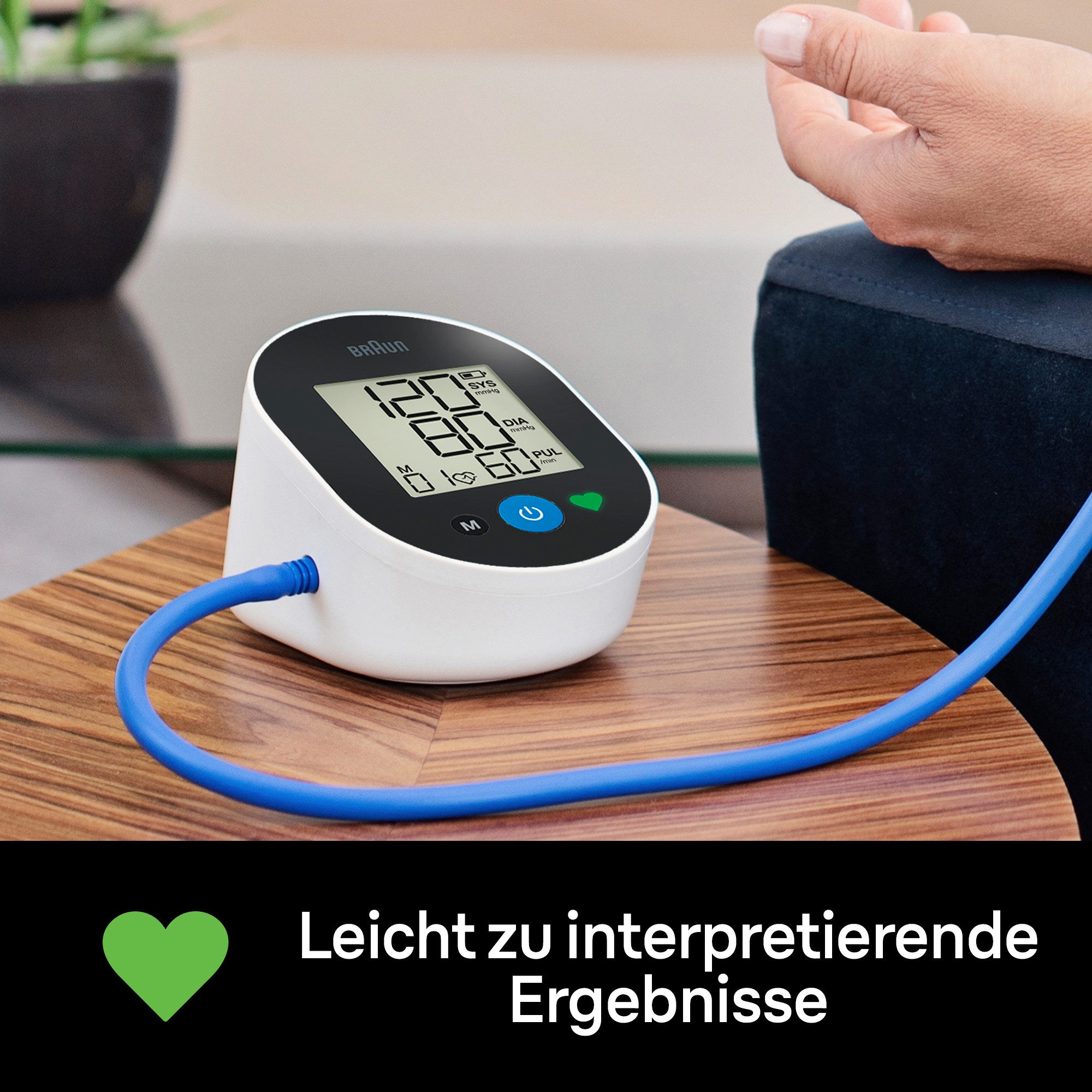 Braun Oberarm-Blutdruckmessgerät ExactFit™ 2 BUA4050EU, 30 Speicherplätze, farbcodierte Anzeige, Arrythmieerkennnung