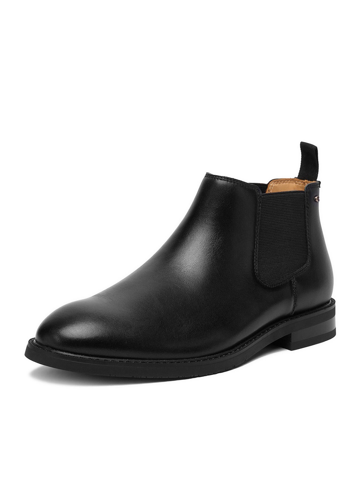 GINO ROSSI Gino Rossi Schwarze Herrenstiefel CEO-DANTE-07 125 Uhr Schnürstiefel