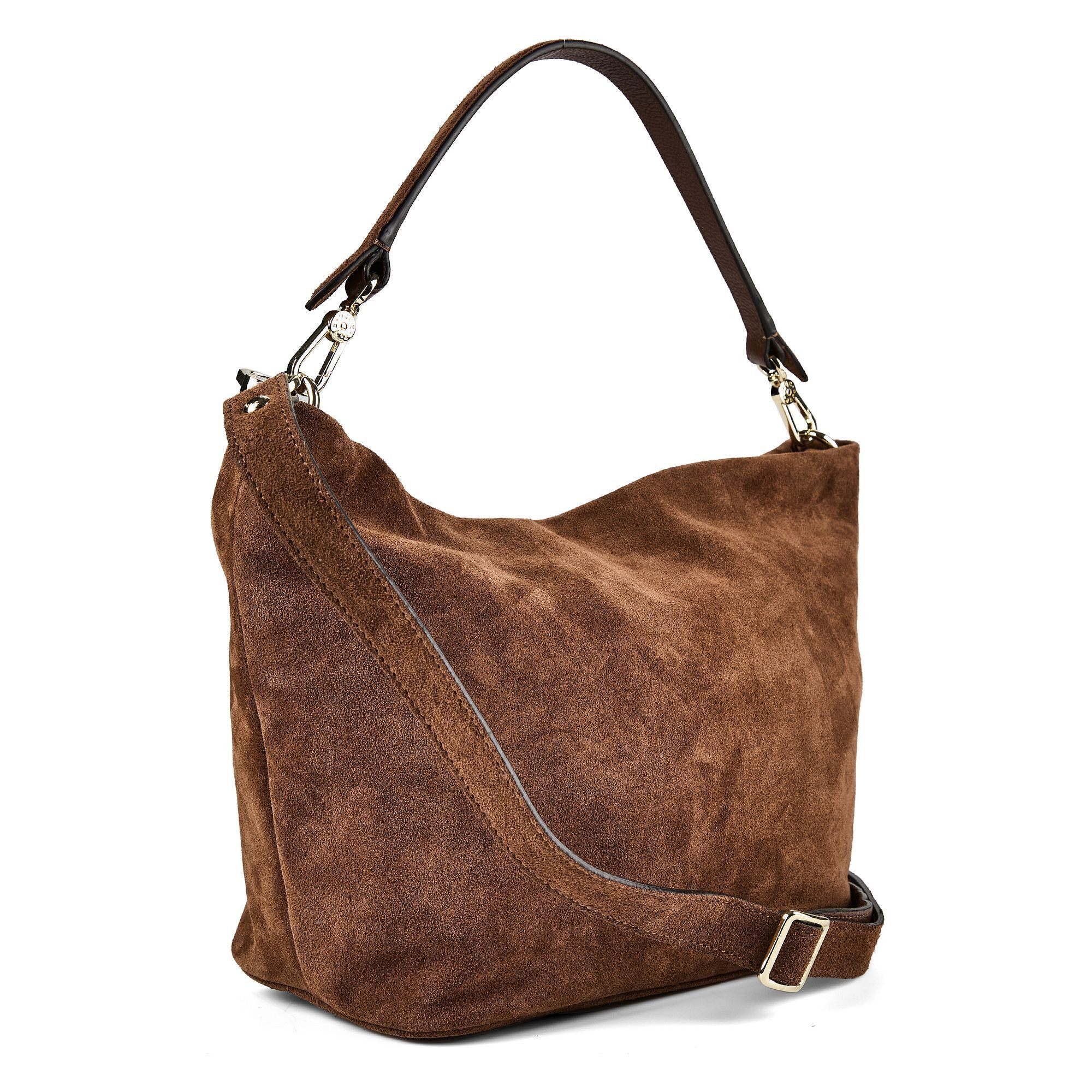 Abro Schultertasche Ebony, Leder