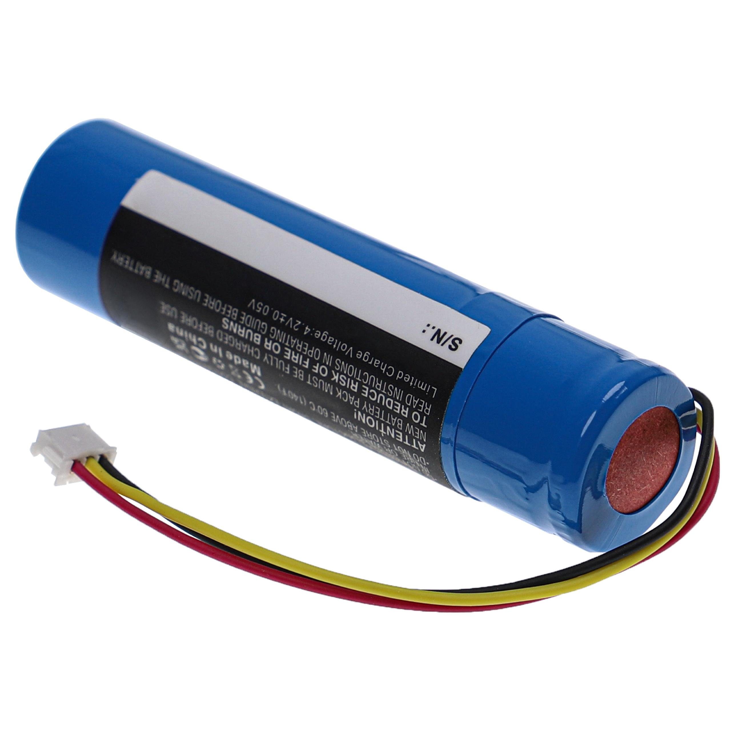 vhbw Akku Ersatz für AKAI NB2537-R0, 58-000252, UF16650ZTA für Akku Akku Li-Ion 1600 mAh (3,7 V, 1 St), Leistungsfähiger Austausch-Akku für Ihren elektronischen Blaswandler