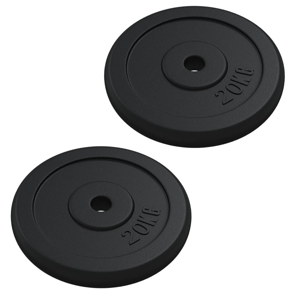 Hantel Hantelscheibe 40 kg Gusseisen