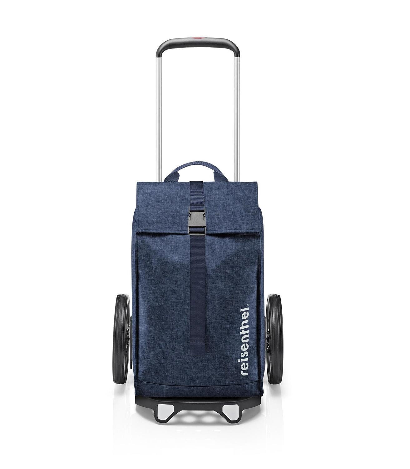 REISENTHEL® Reisetasche CITYCRUISER, 40 Liter, Blau, Polyester, abnehmbares Transportgestell mit Rollen, Wasserabweisend