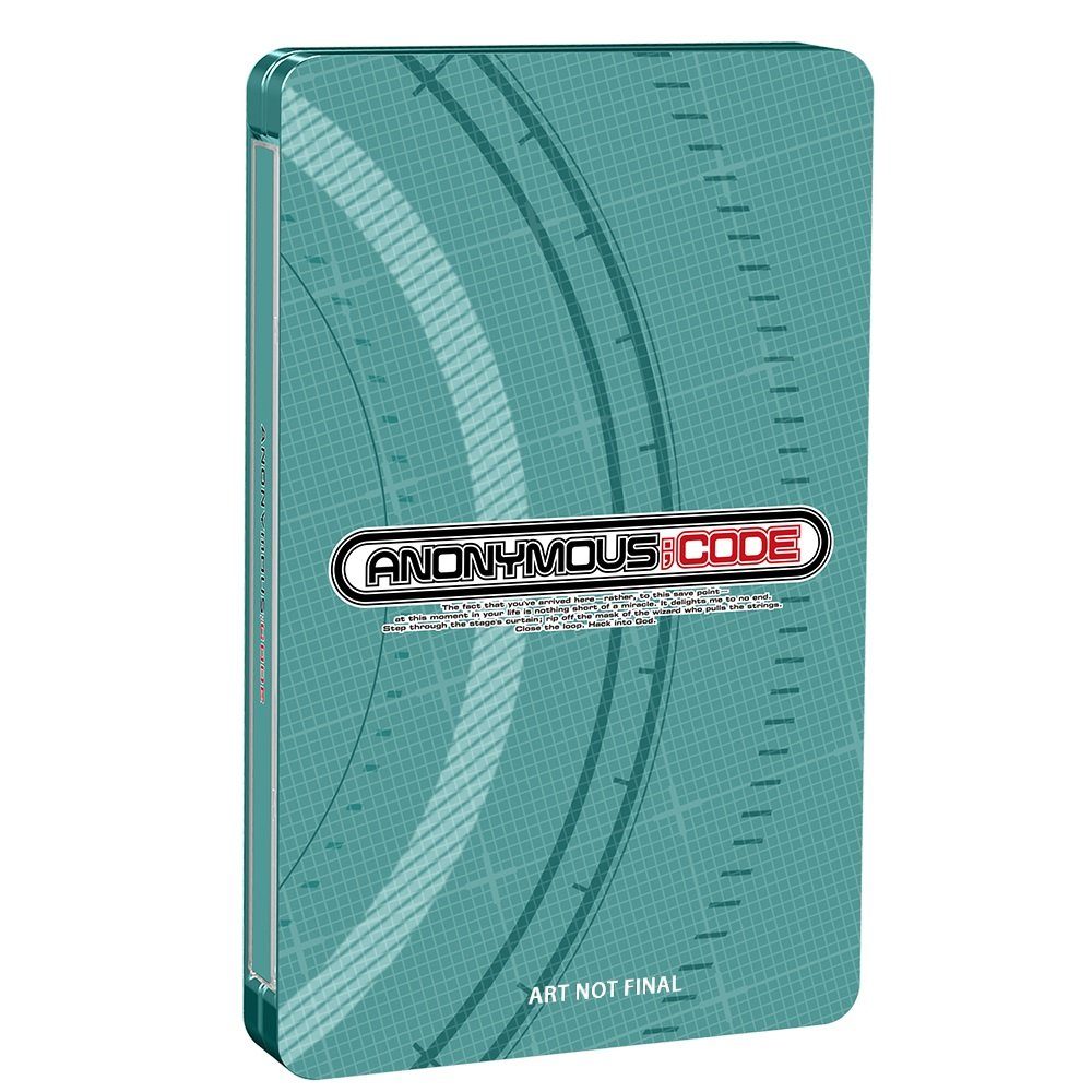 Anonymous,Code - Steelbook Launch Edition Nintendo Switch