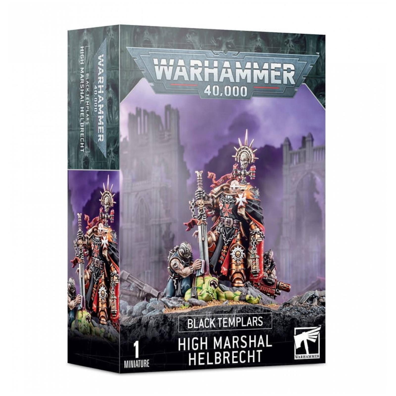 Modellbausatz Space Marines: Black Templars - Grossmarschall Helbrecht