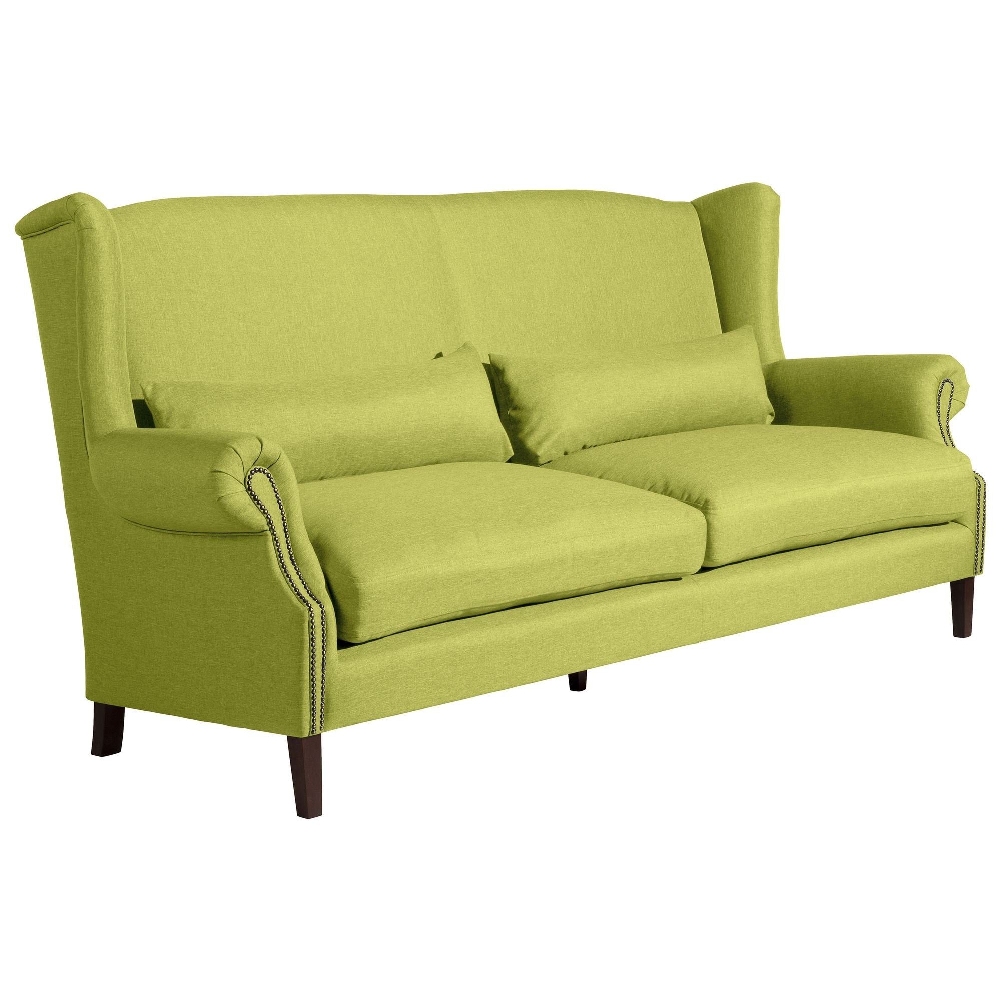 Versand Kostenlosem Sofa inkl. 58 Flachgewebe, Kandy Sparpreis aufm hochwertig 3-Sitzer 1 verarbeitet,bequemer Teile, Sitz Sofa Kessel Bezug (2-geteilt)