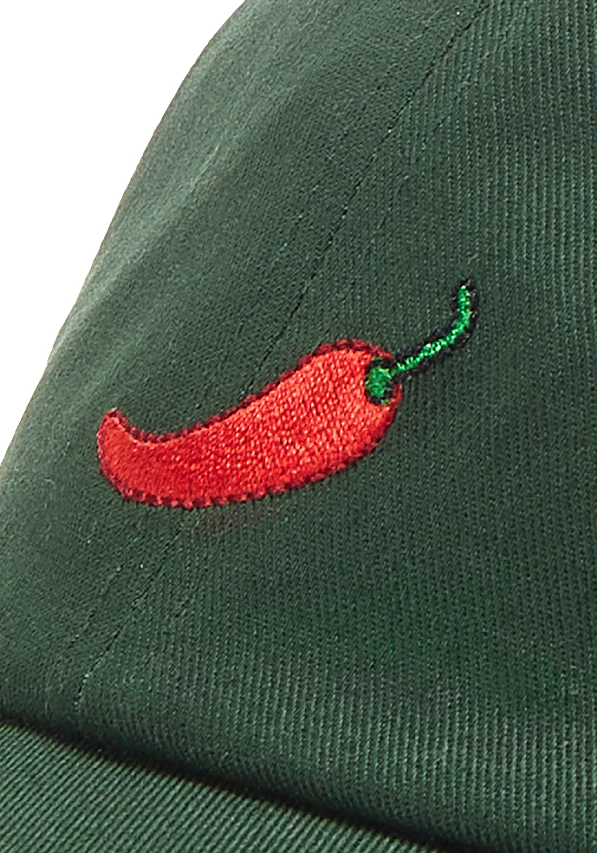 LSCN by LASCANA Schirmmütze Cap, Sommermütze, Basecap, Kopfbedeckung, mit modischer Stickerei VEGAN