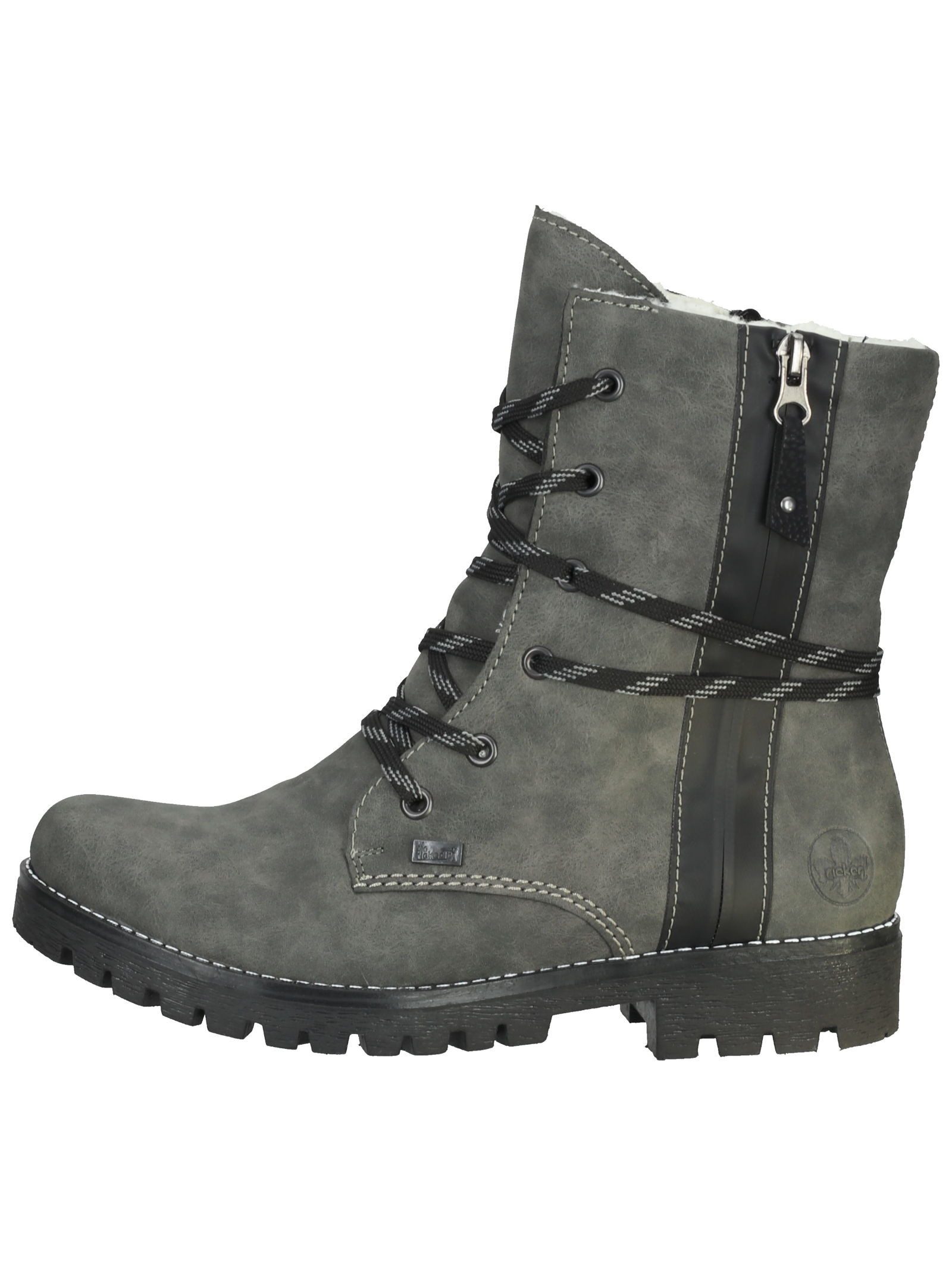 Rieker Rieker Stiefelette Lederimitat Schnürstiefelette
